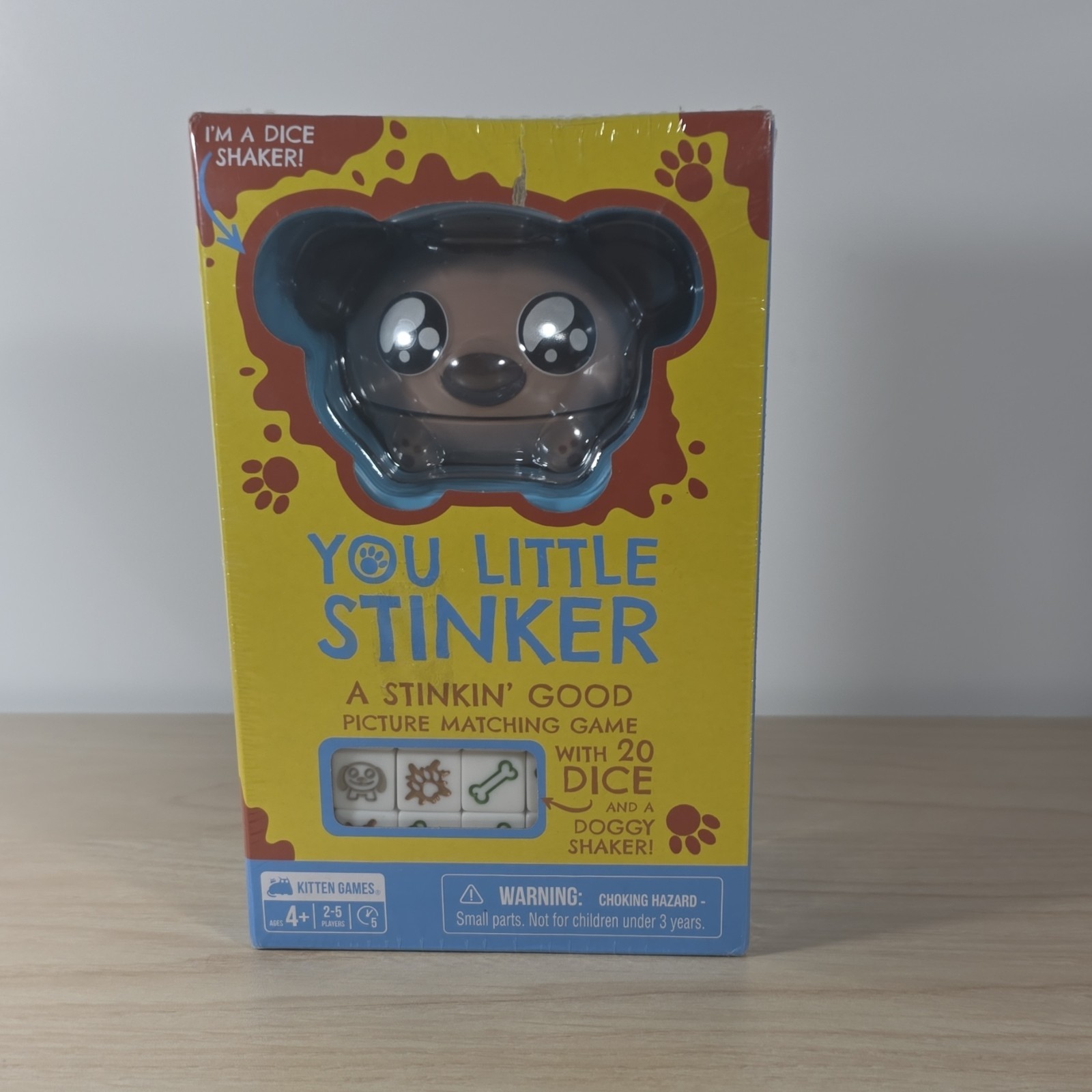 Kitten Games You Little Stinker Picture Matching Game Dice Doggy Shaker 4+ 2-5