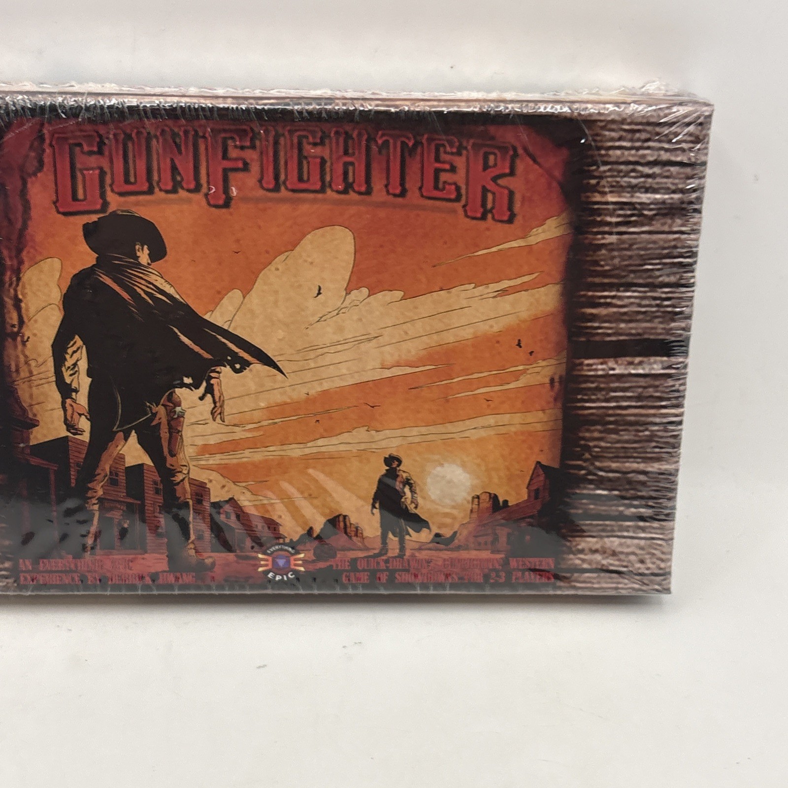 NEW SEALED Gunfighter Card Game by Everything Epic Games 2-3 Players AGES 14+