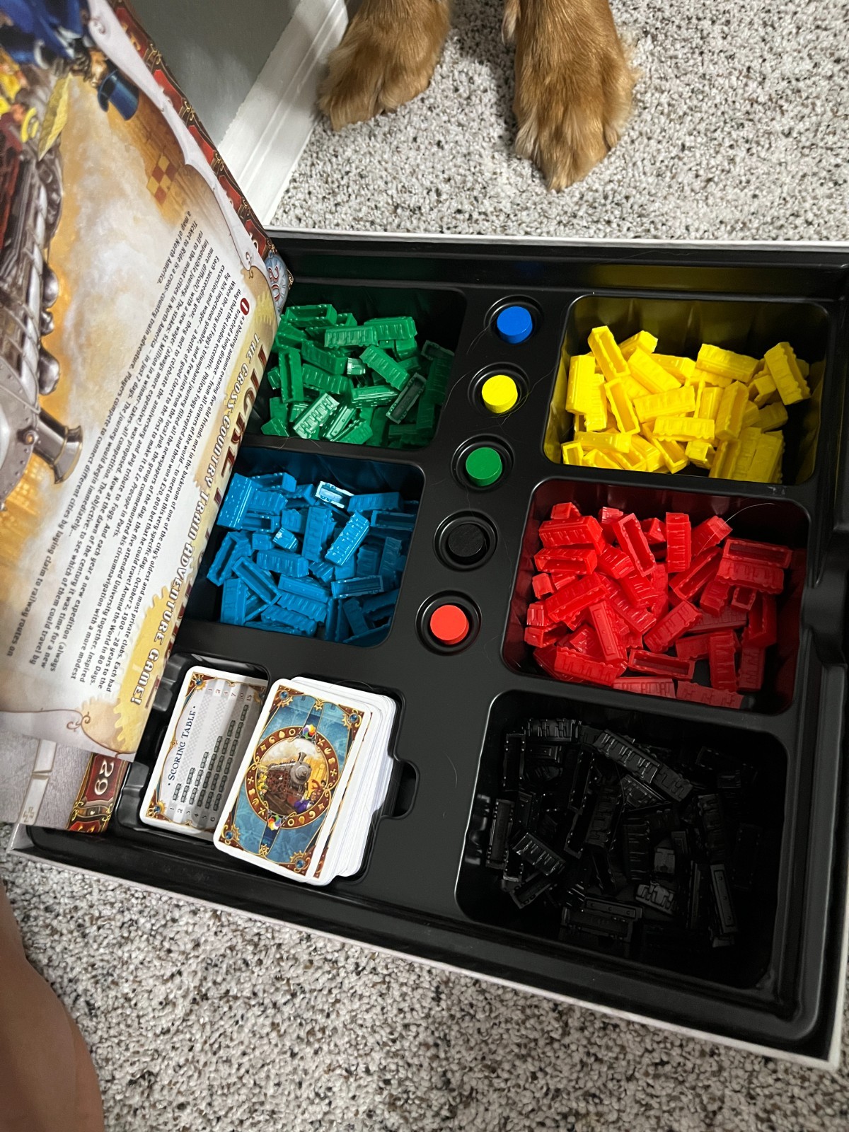 Days of Wonder Ticket To Ride by Alan R. Moon Train Adventure Board Game