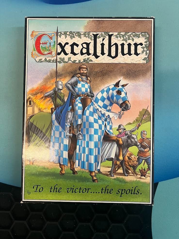 1989 Vintage Excalibur Board Game – Wotan Games
