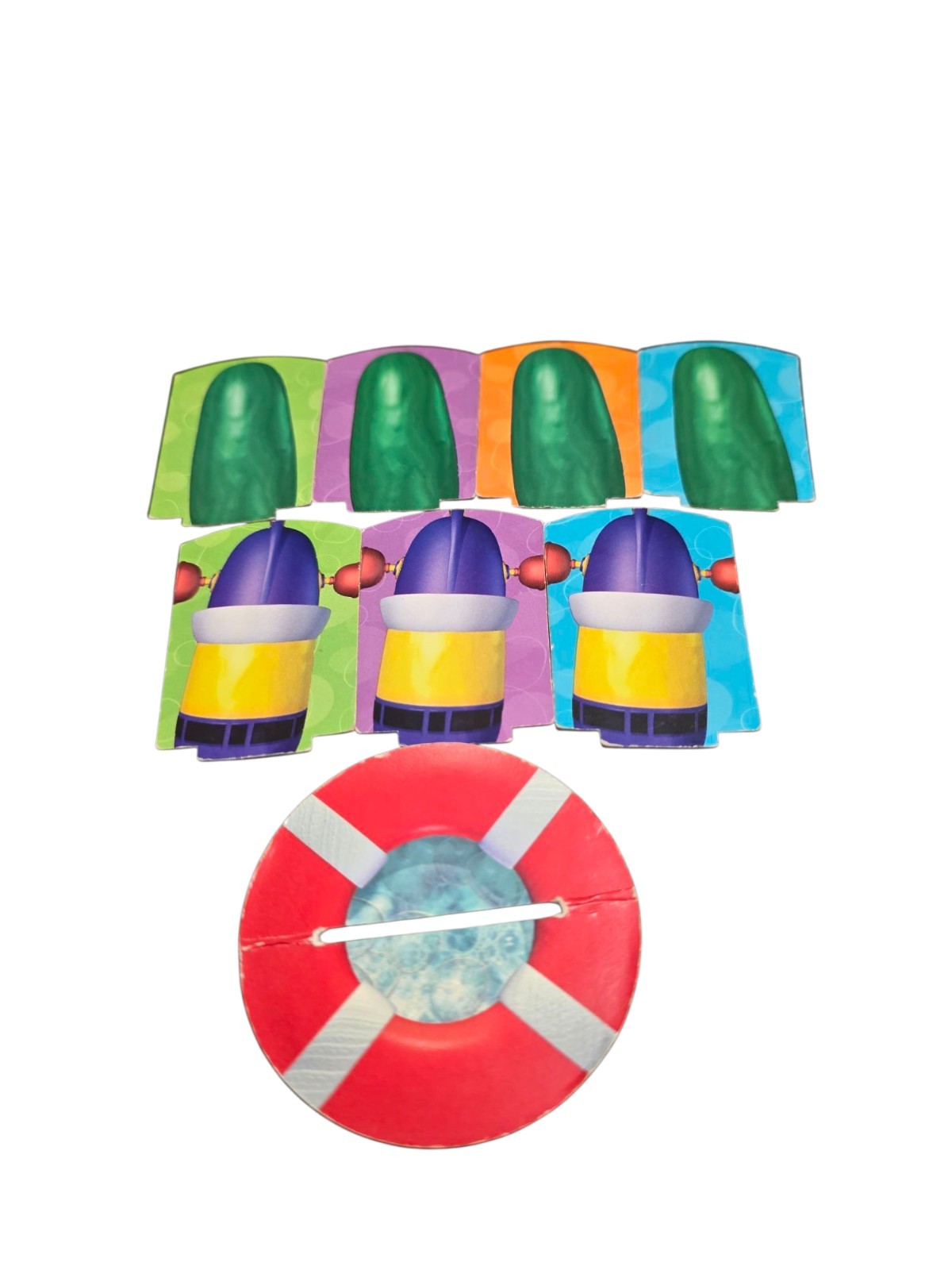 Vtg 1999 VeggieTales Don’t Sink in the Sink Game Talicor Replacement Characters