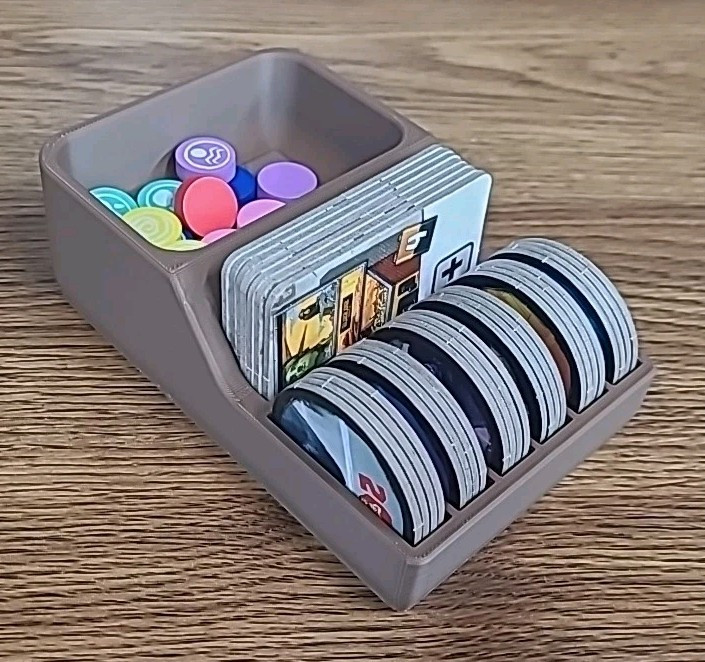 After Us Organizer Trays – Board Game Upgrade – 3d Printed – ANY COLOR
