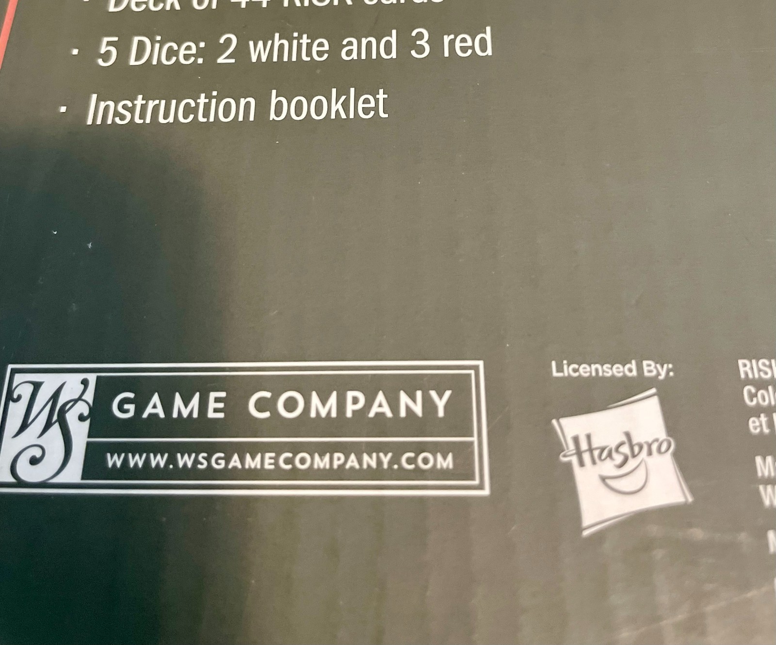 RARE 2024 WS Game Company RISK Grand Folding Edition Deluxe Wood Board Game