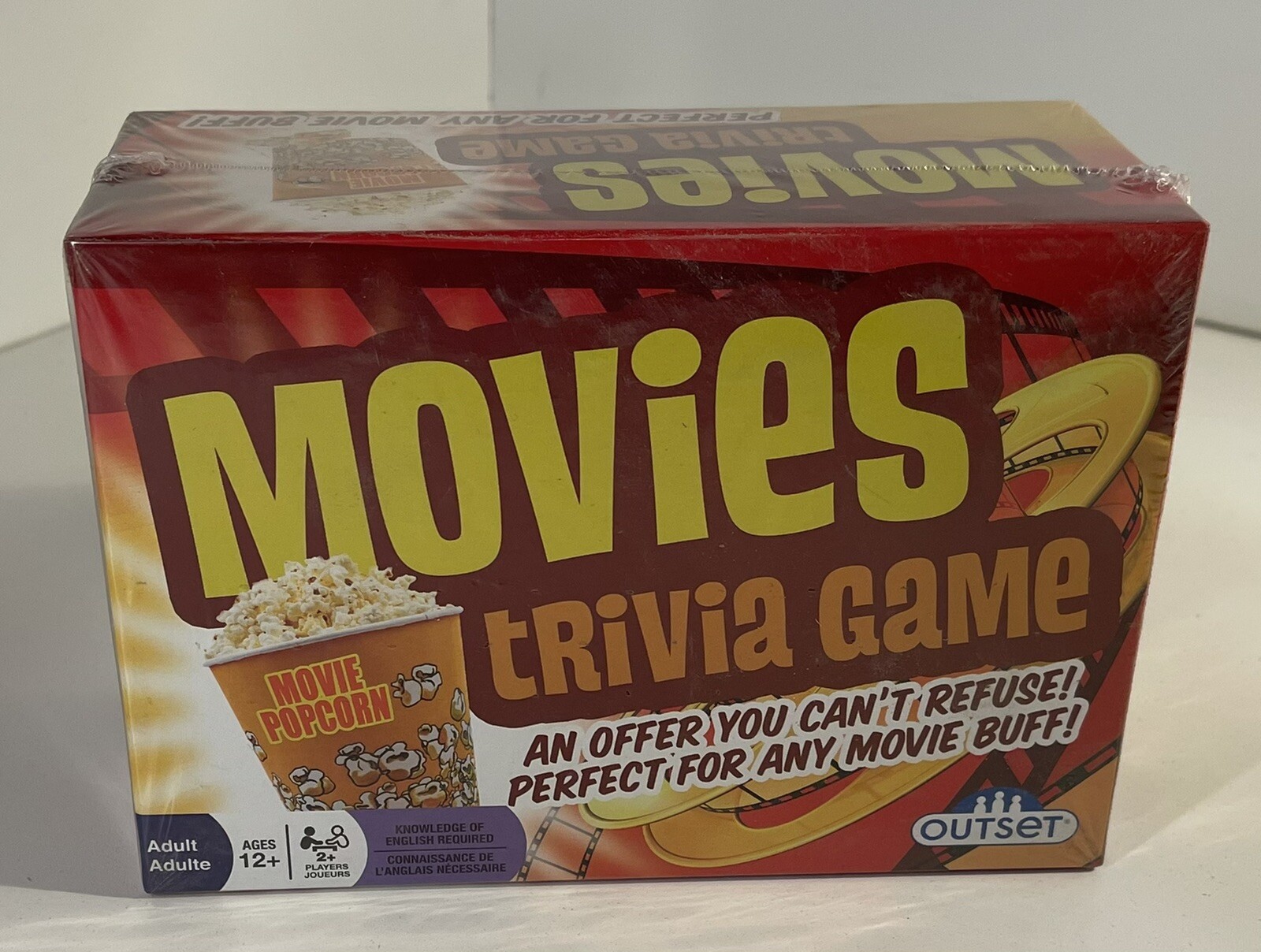 WE LOVE MOVIES TRIVIA 2 GAMES FAMILY GAME NIGHT FACTORY SEALED