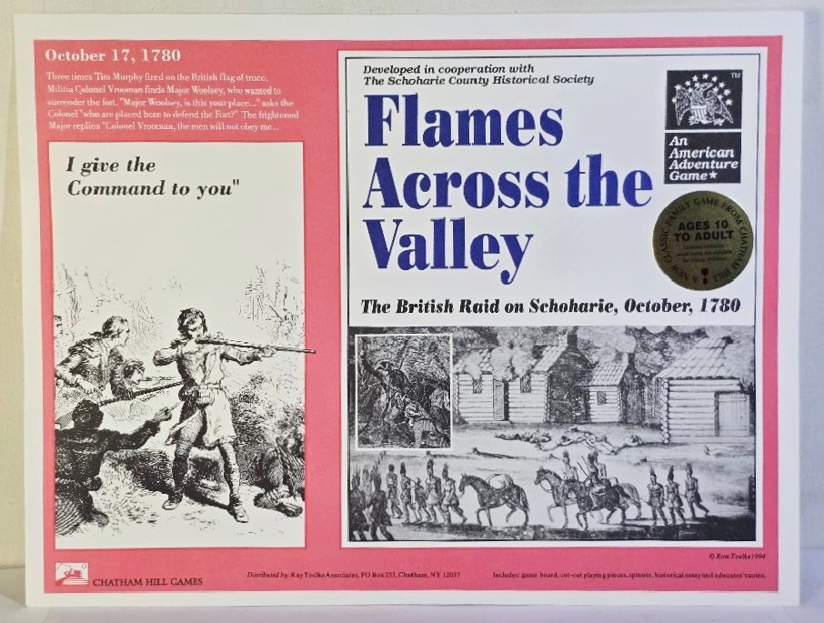 Chatham Hill Games American Revolution Wargame Schoharie NY British Raid UNCUT