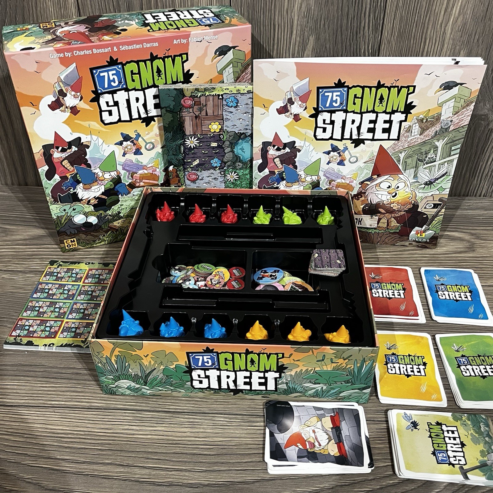 75 Gnom’ Street Board Game Garden 2016 Ankama Products Gnome Family Fun