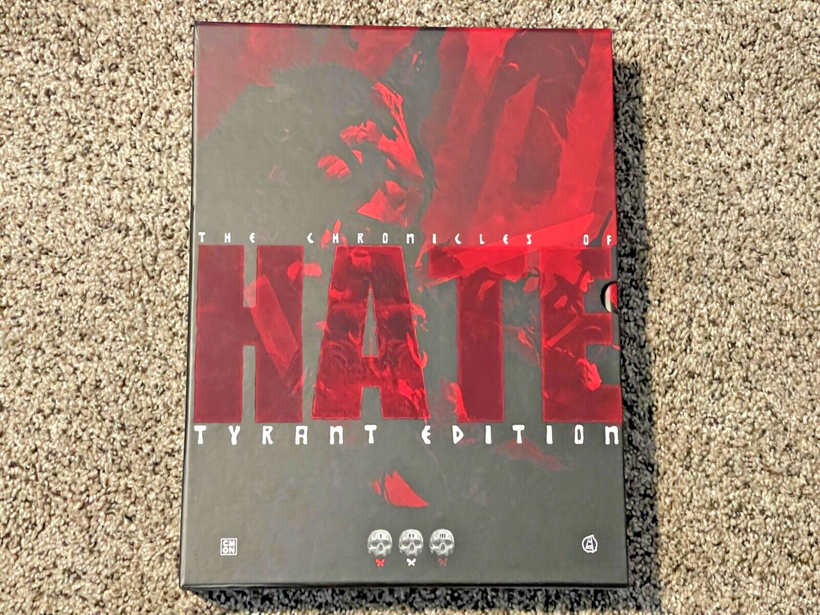 HATE The Comic Book Tyrant Edition & Extras Vol 2 CMON Mini’s Kickstarter NEW