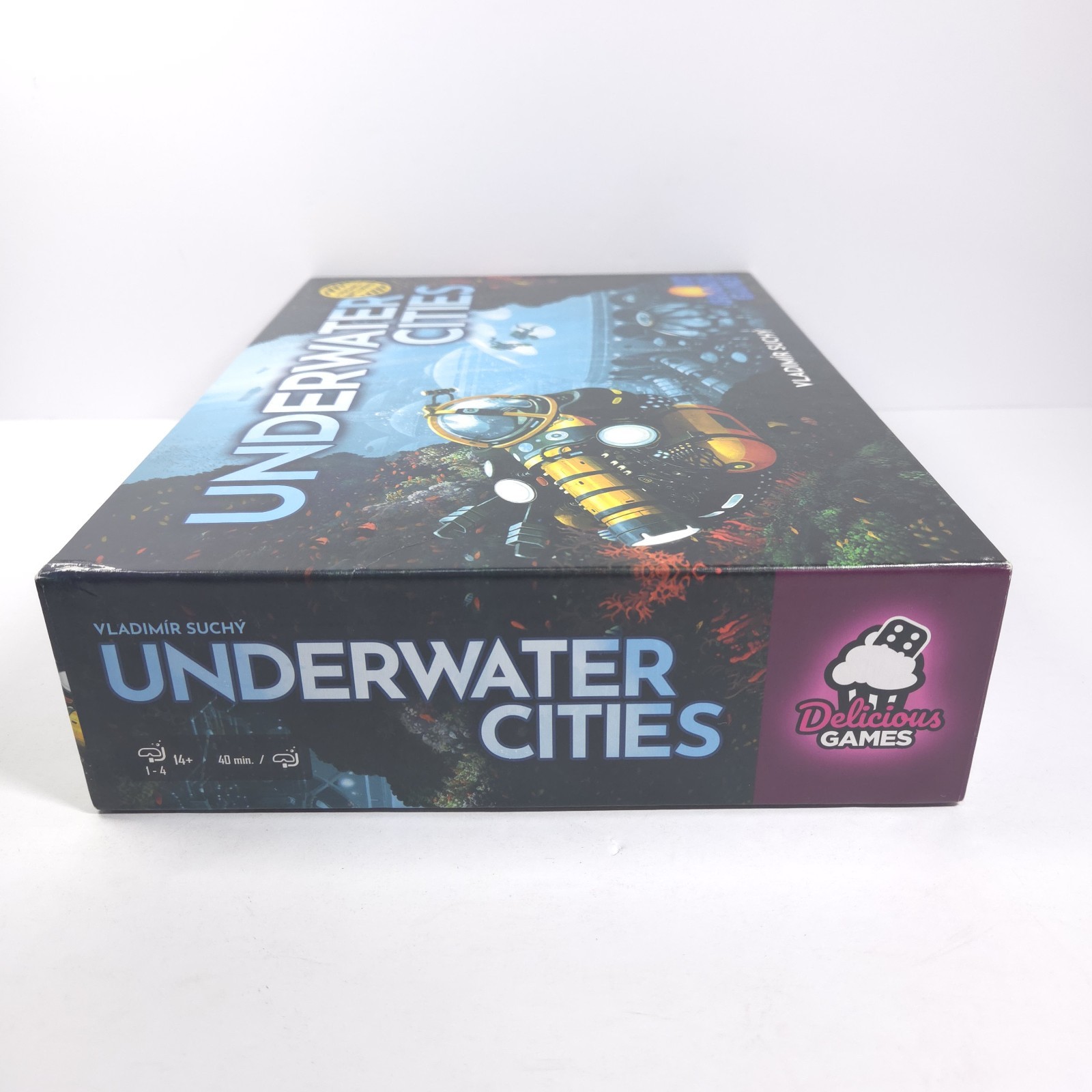 Underwater Cities Board Game Promo Included Complete Rio Grande Games V. Suchy