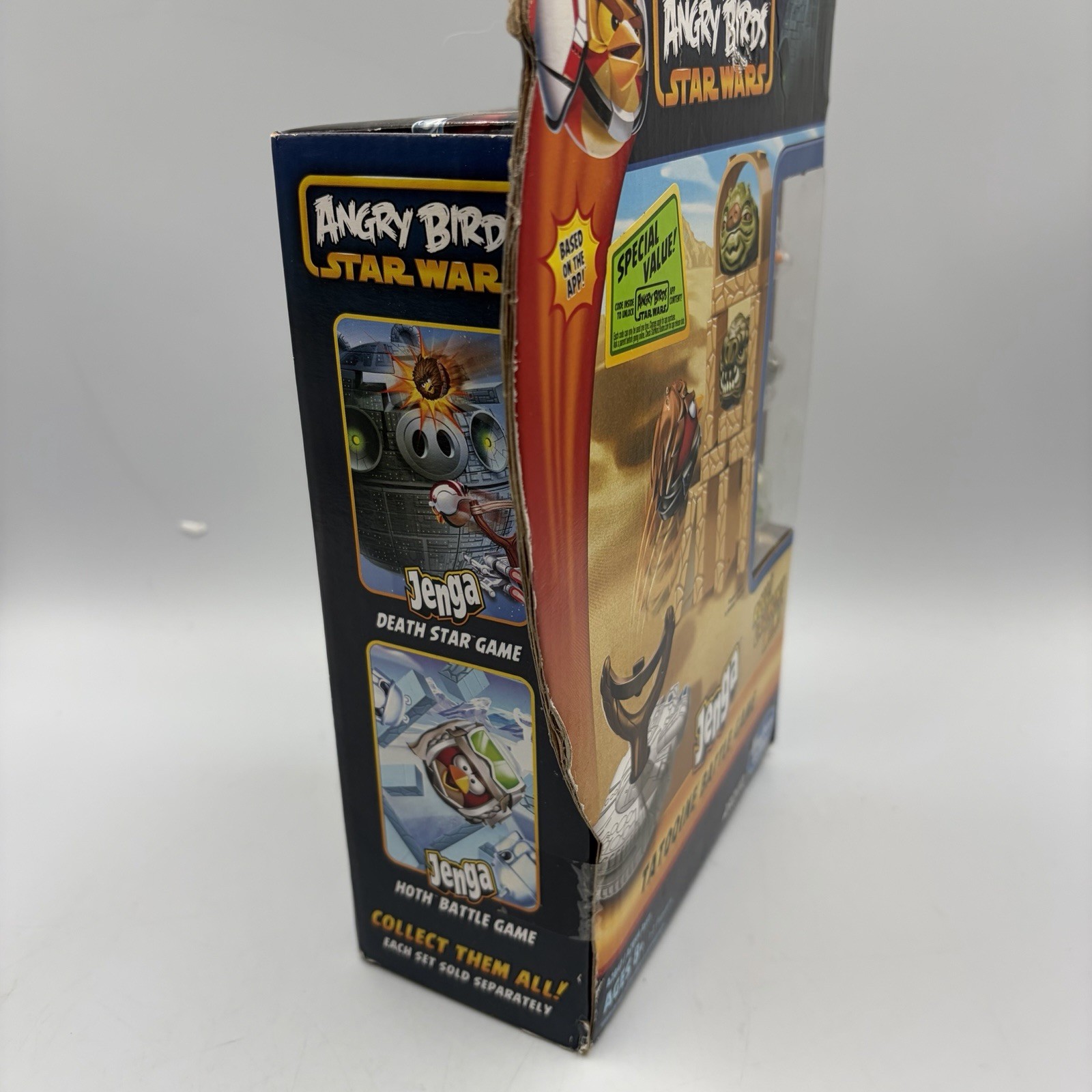 Angry Birds Star Wars Jenga Tatooine Battle Game Hasbro 2012 Rovio New In Box