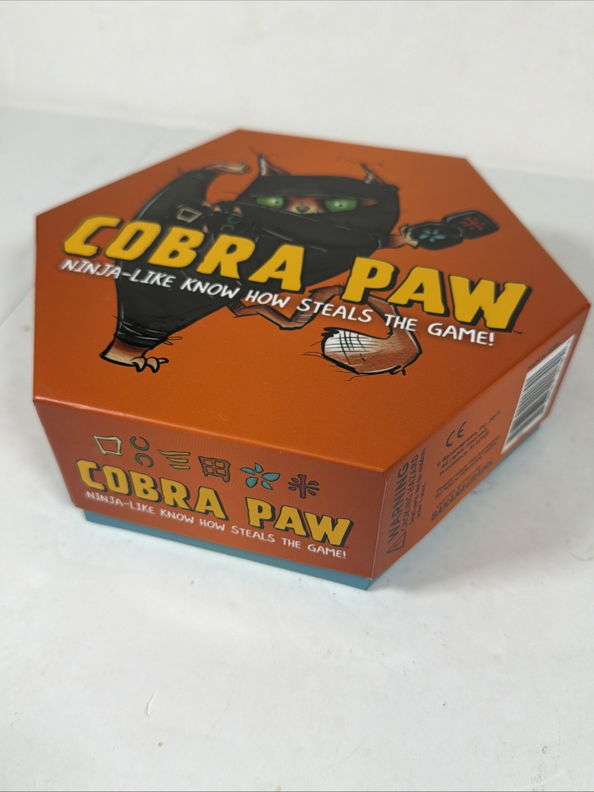 Cobra Paw Ninja Tile Game Bananagrams Master Meow Clawfuku Cat Dice COMPLETE EUC