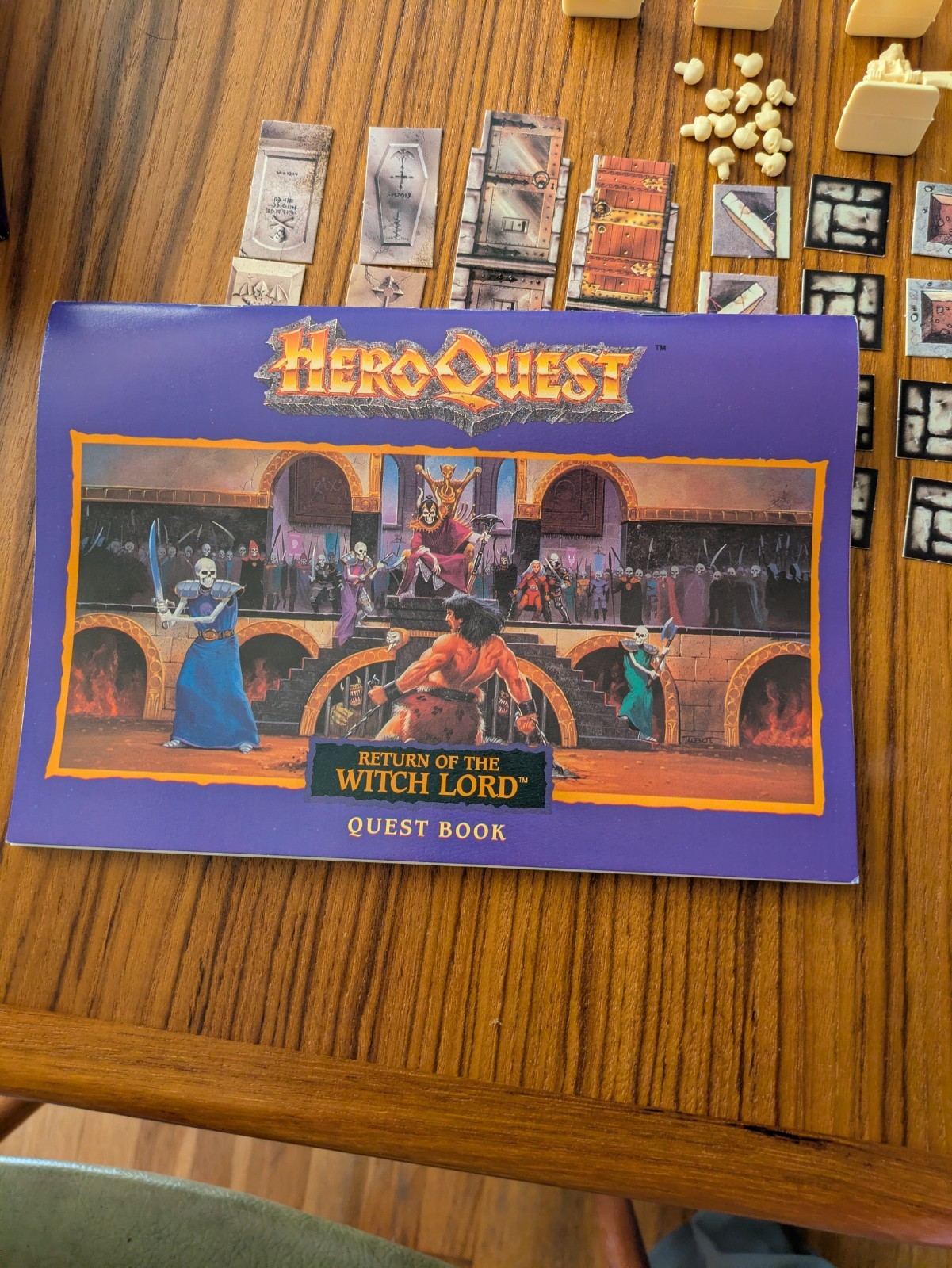 1991 Hero Quest – Return of the Witch Lord – Quest Pack – COMPLETE