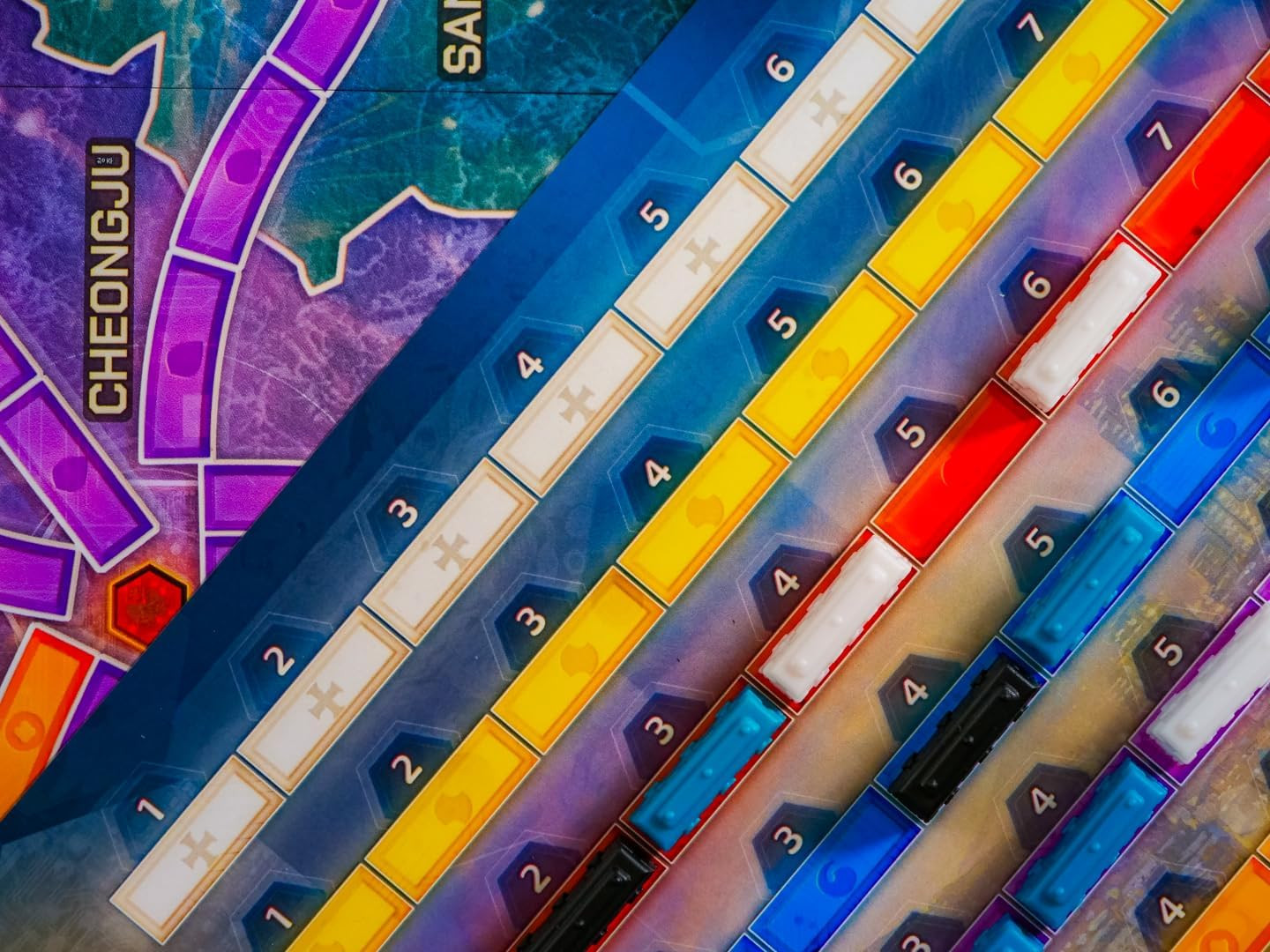 Ticket to Ride Iberia + South Korea Board Game Expansion – Train Route Strategy