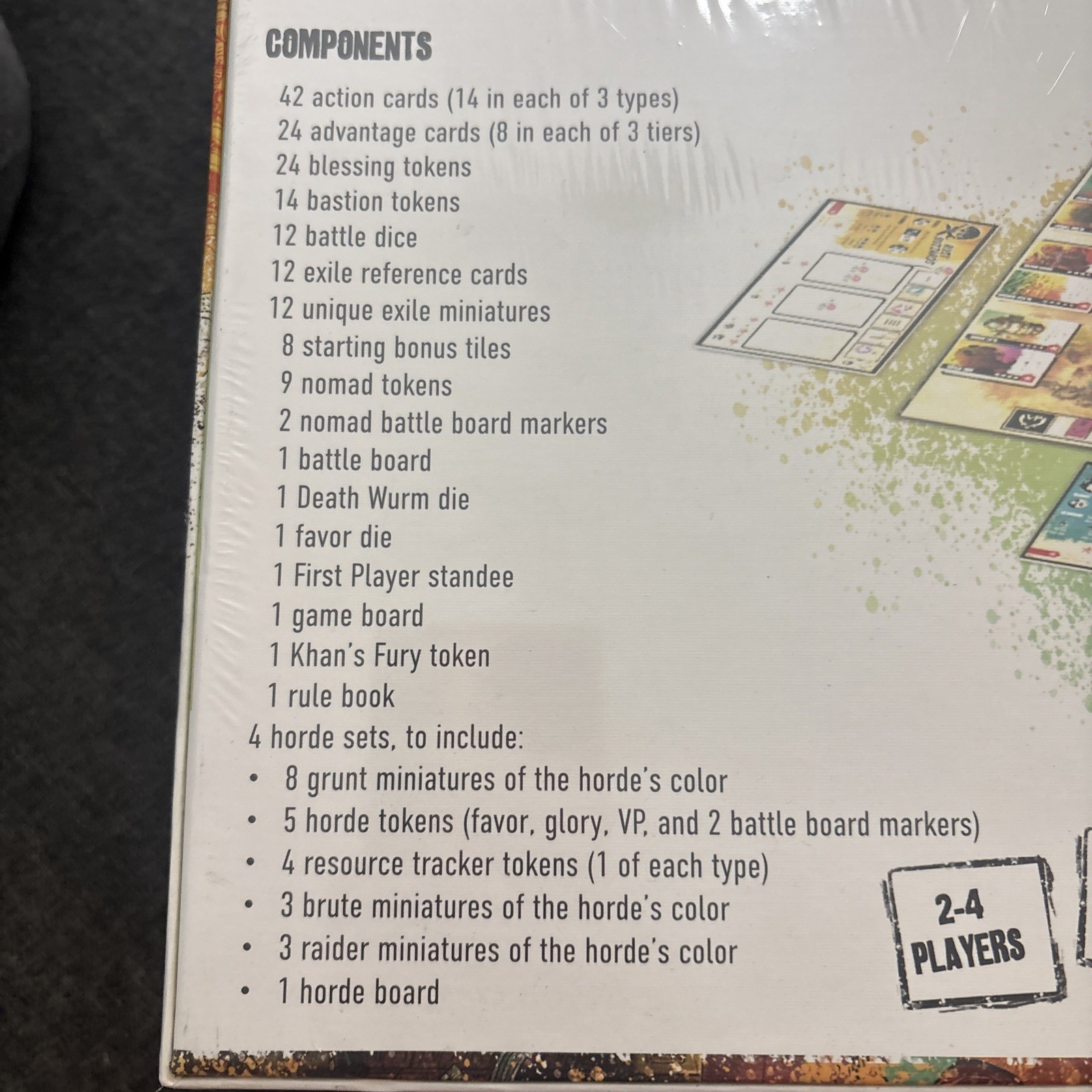 Ruination Board Game, Brute Pledge Kickstarters. Package Sealed