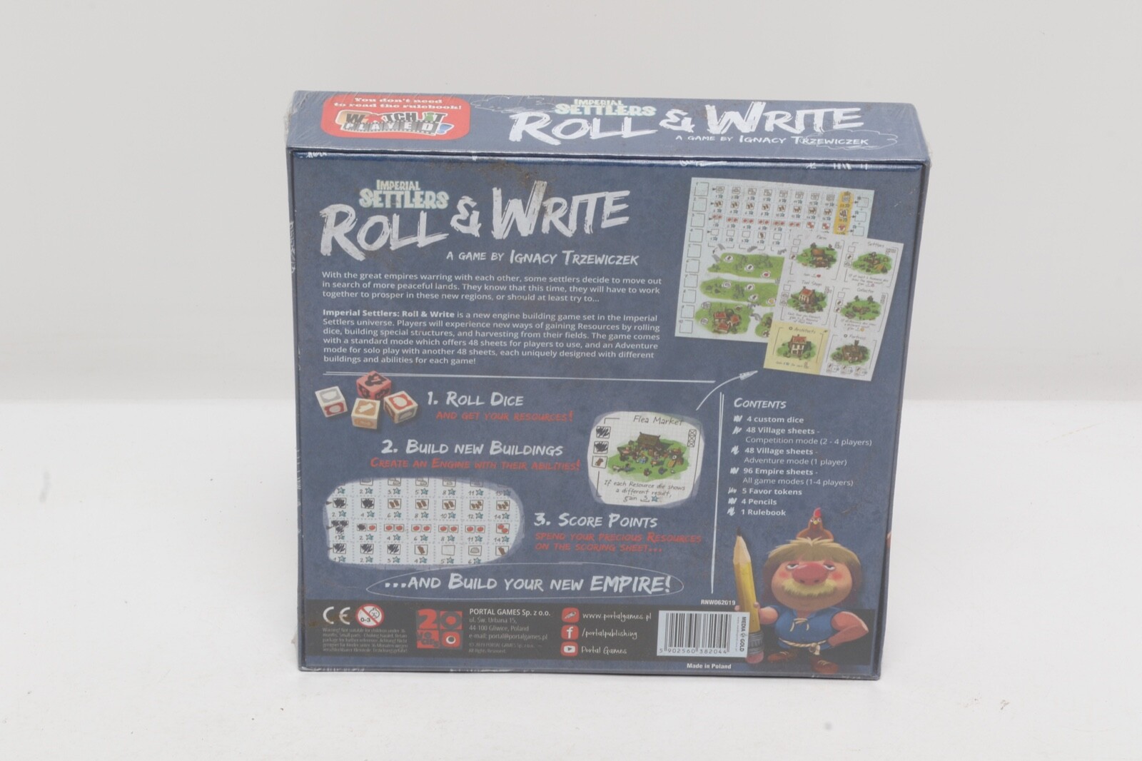 Imperial Settlers: Roll and Write