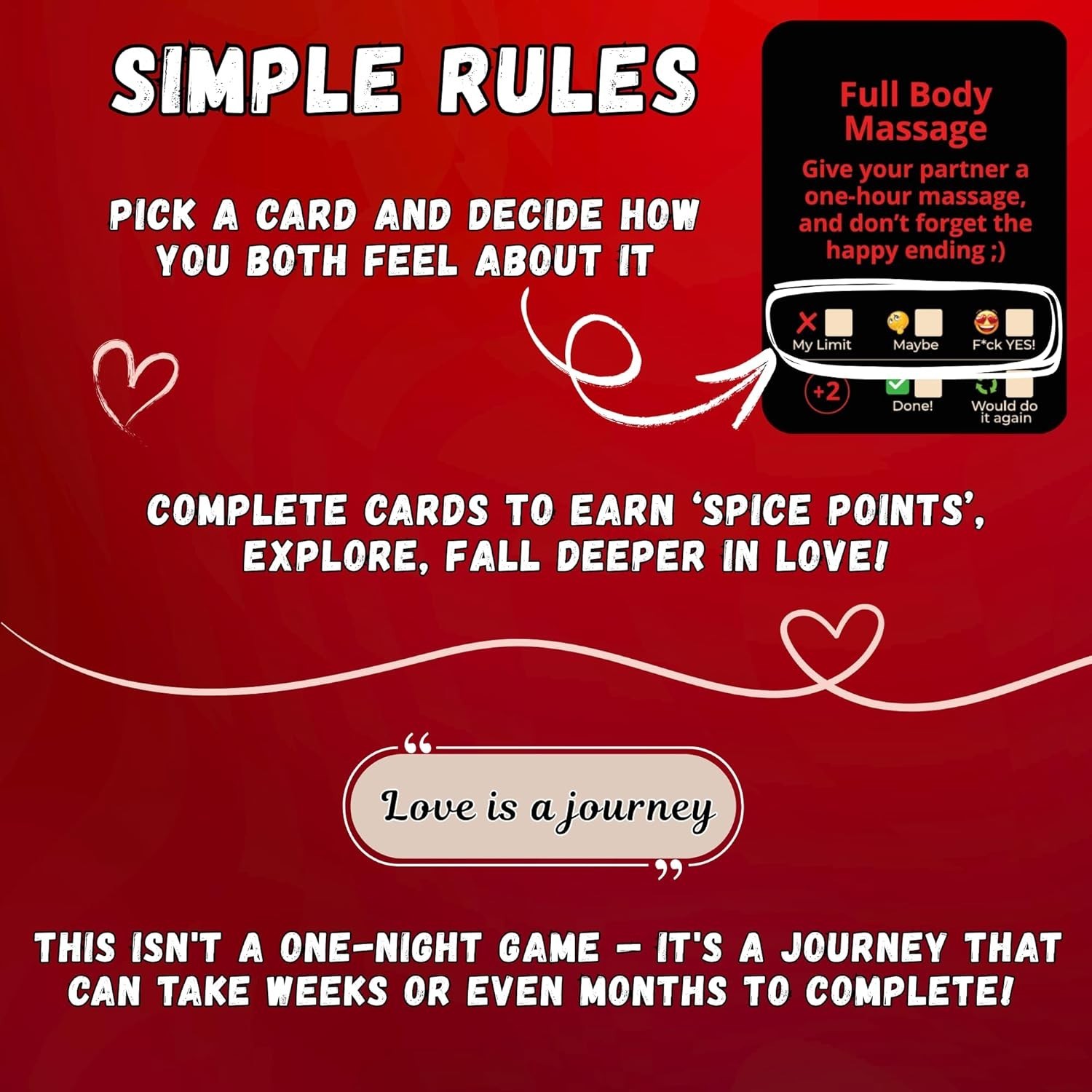 Anniversary & Valentine’s Gift: 100 Spicy Dares for Couples to Ignite Romance