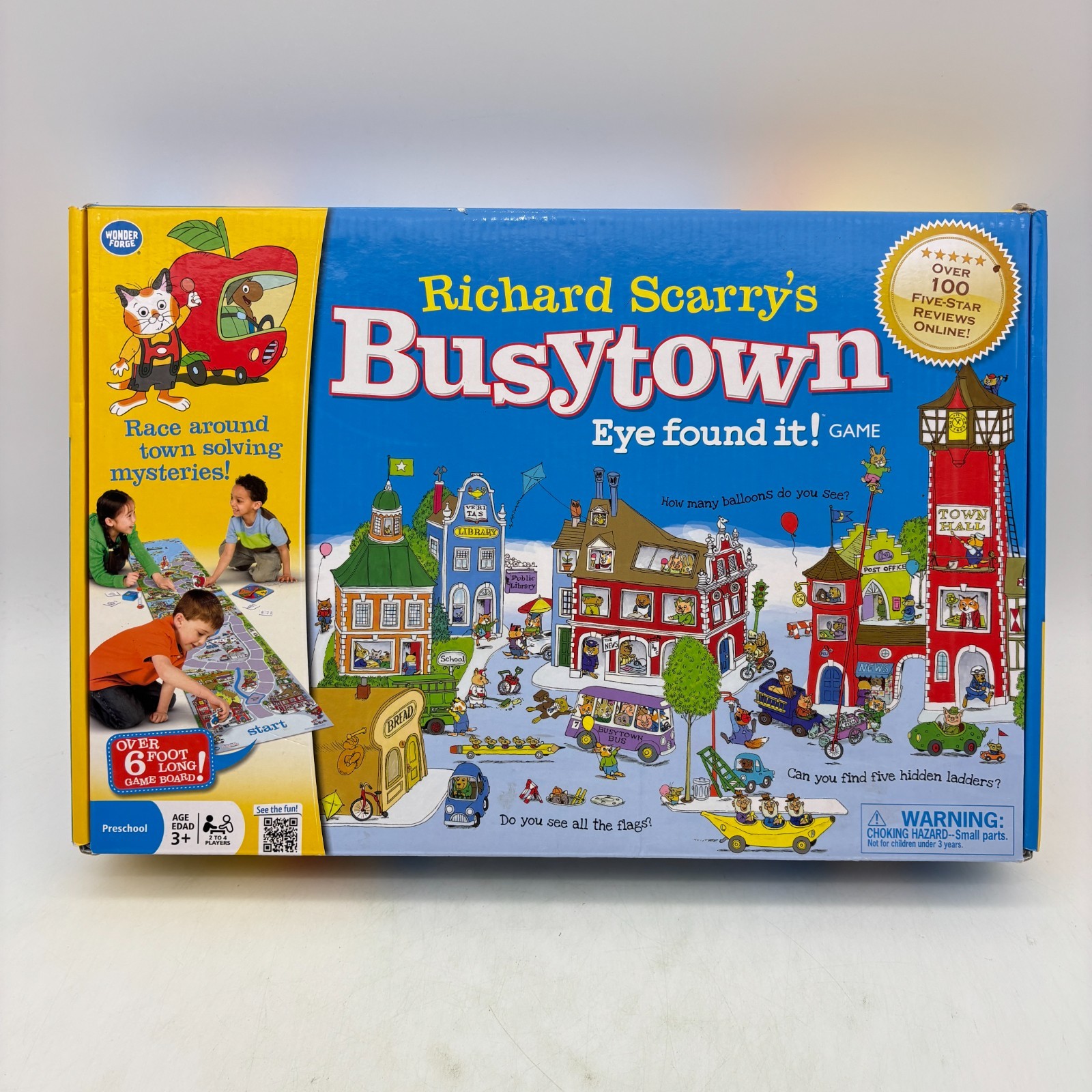 Richard Scarry’s Busytown Eye Found It Game COMPLETE Wonder Forge 2012 Kids