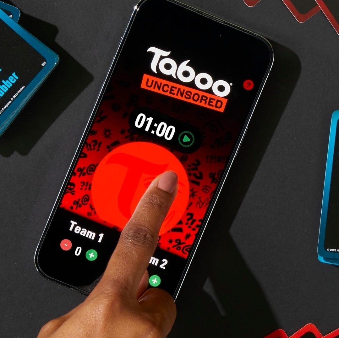 Hasbro Gaming Taboo Uncensored Board Game for Adults Only | Ages 17+ | 4+ Player