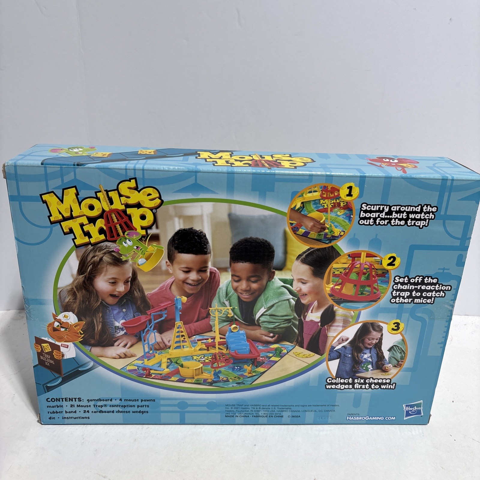 NEW Hasbro Mouse Trap Board Game 2021 Ages 6+ Action & Chain Reaction Game