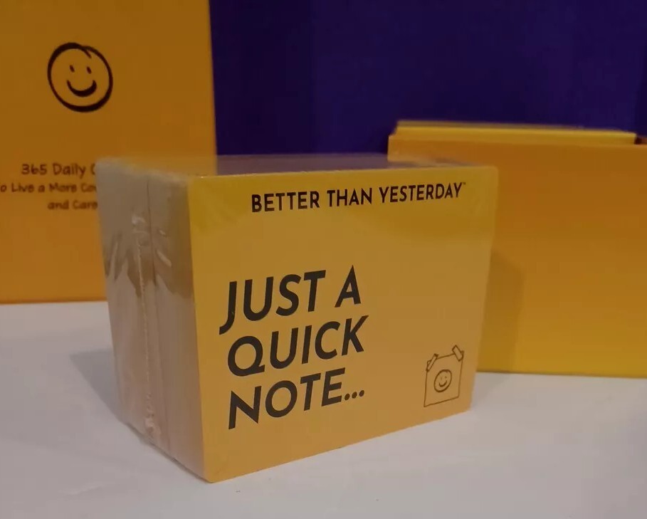 GAME- Better Than Yesterday-365 Daily Challenges-MEME-2022- Pre-owned/ Complete