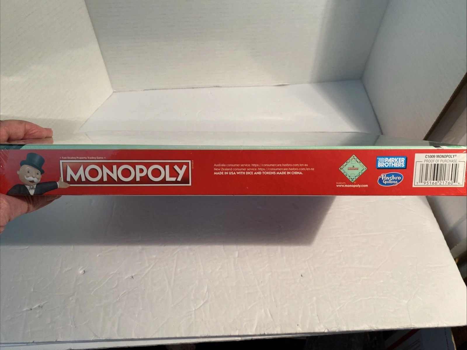Monopoly Game Family Board Games for 2 to 6 Players 8+ Hasbro New Factory Sealed