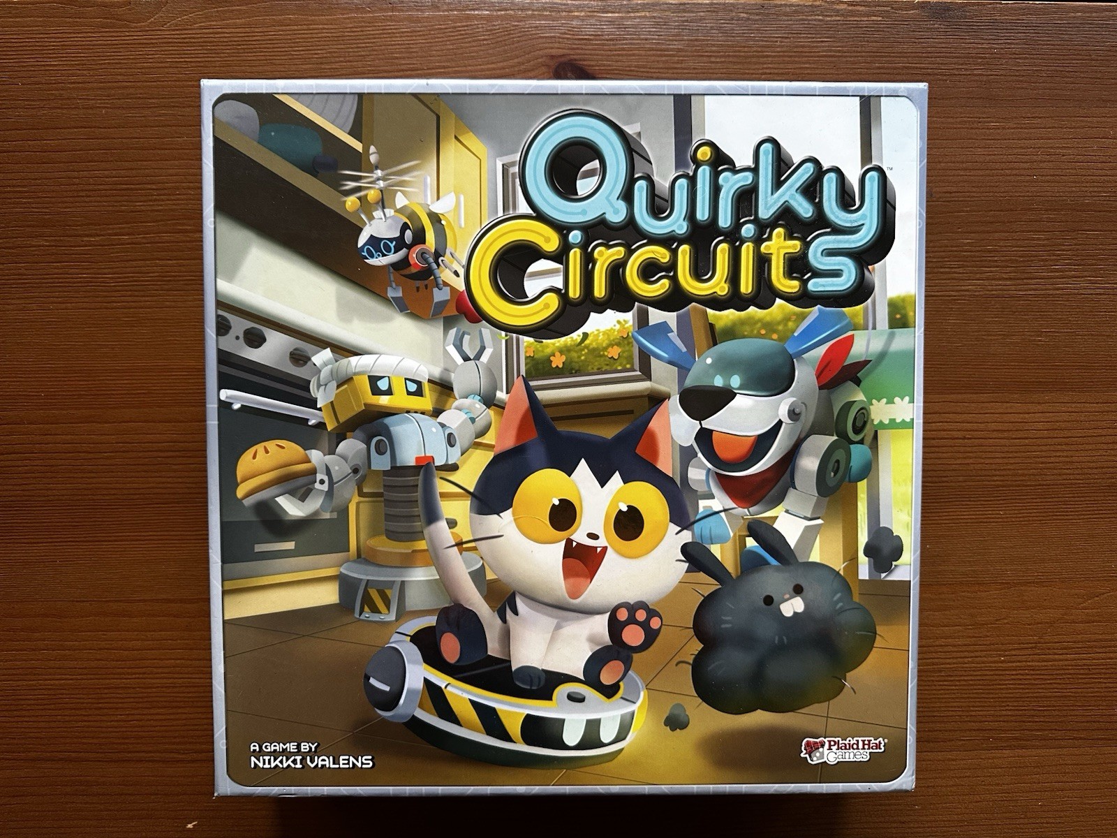 Quirky Circuits A Game by Nikki Valens (Plaid Hat Games) Preowned Complete