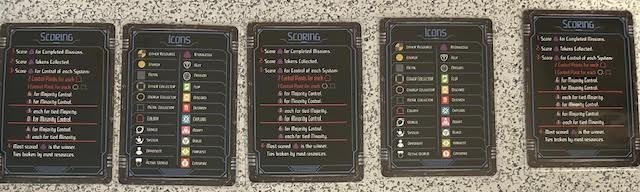 Horizons COMPLETE OPEN BOX board game by Daily Magic Games