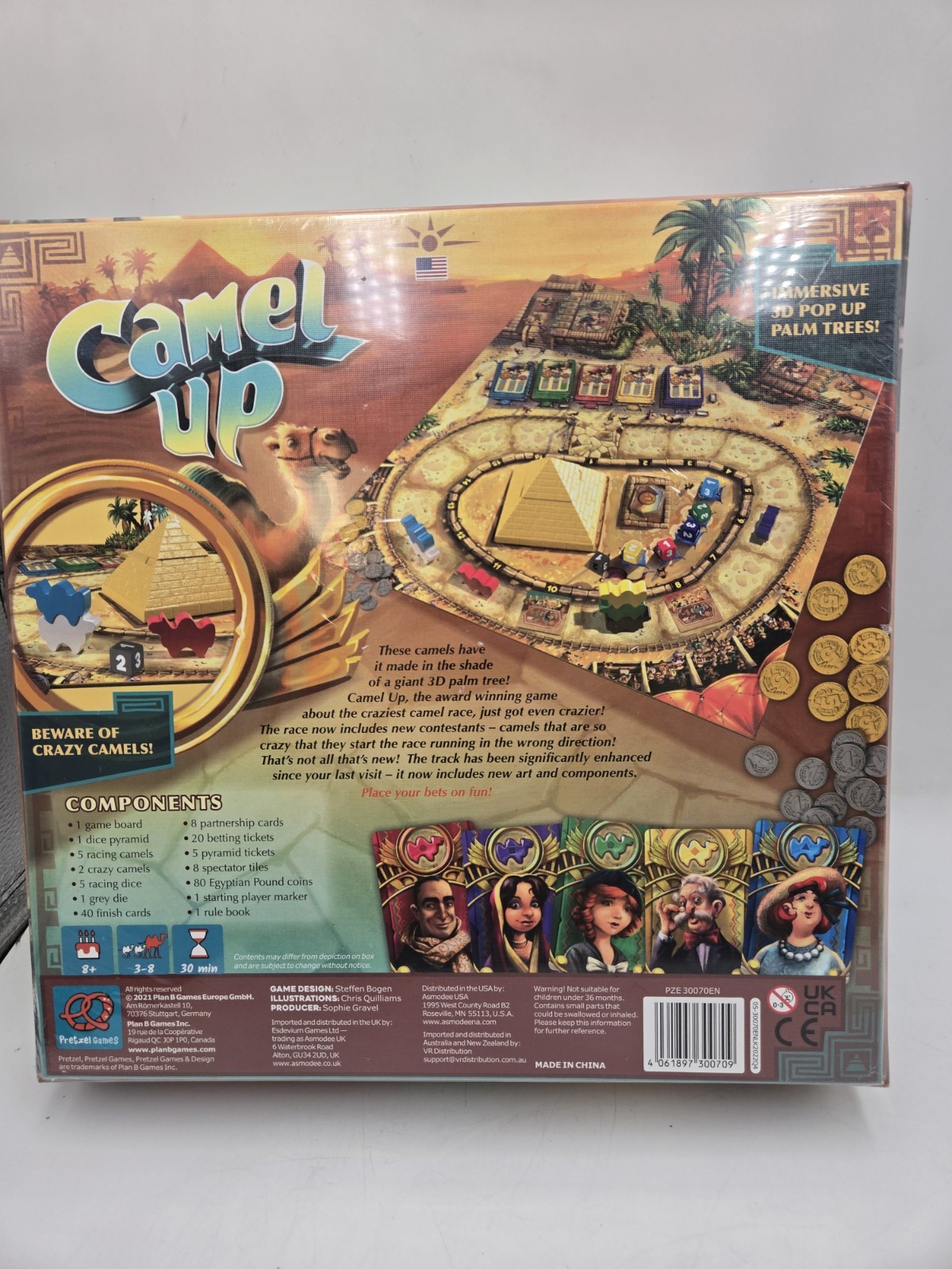 Camel Up Board Game (Second Edition) Sealed New