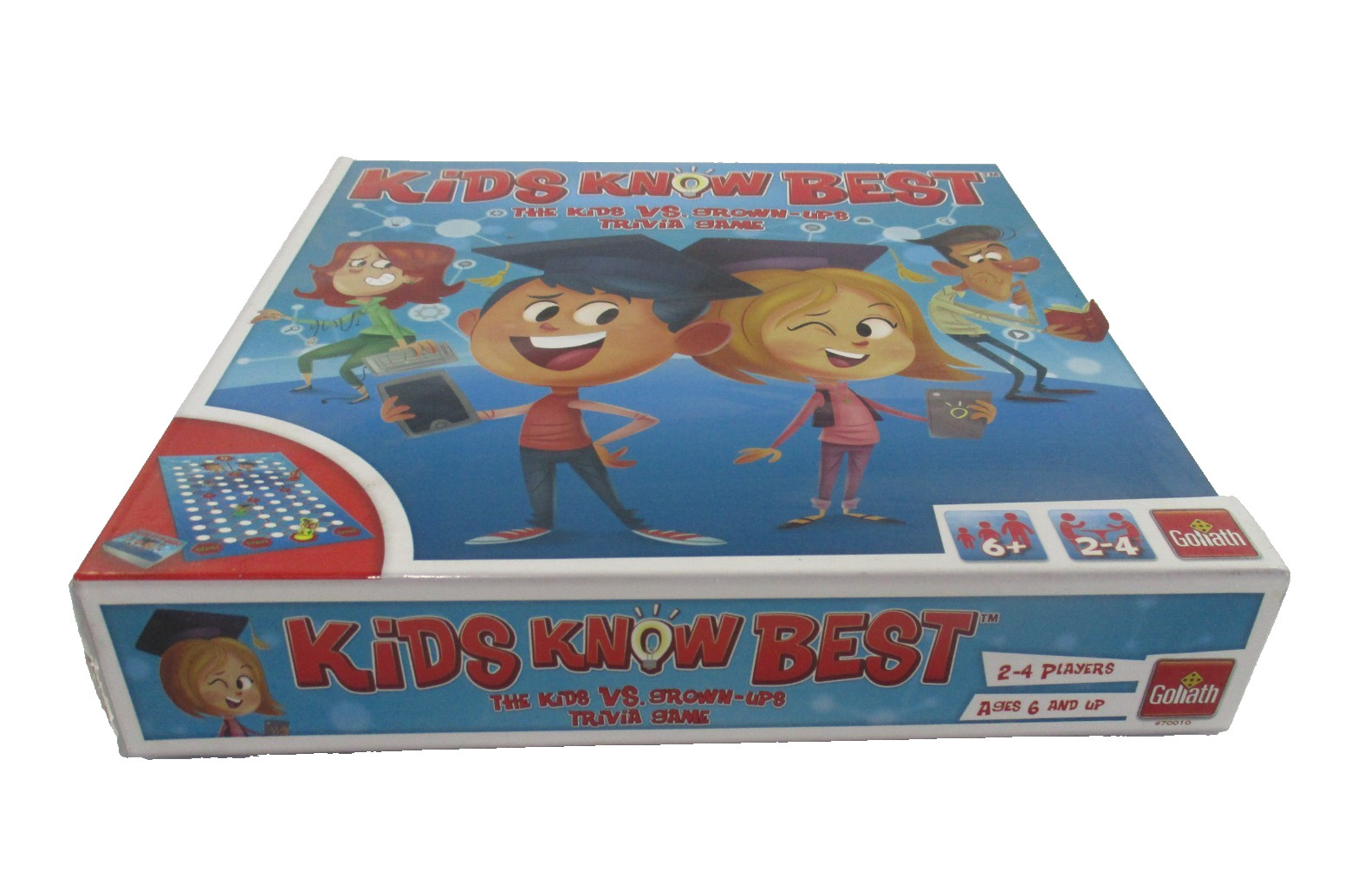 Kids Know Best Kids vs Grown-Ups Trivia Game 6+ 2-4 Player Goliath 2017 Complete