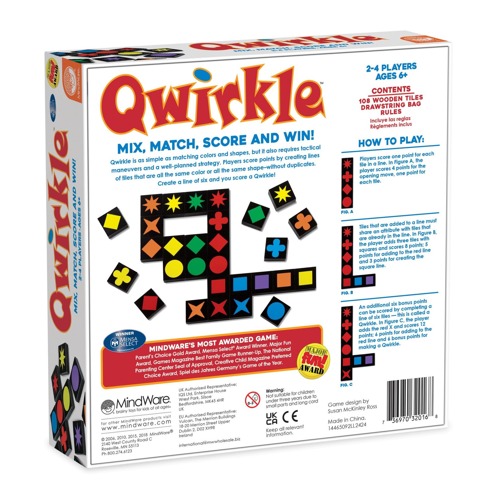Qwirkle Board Game