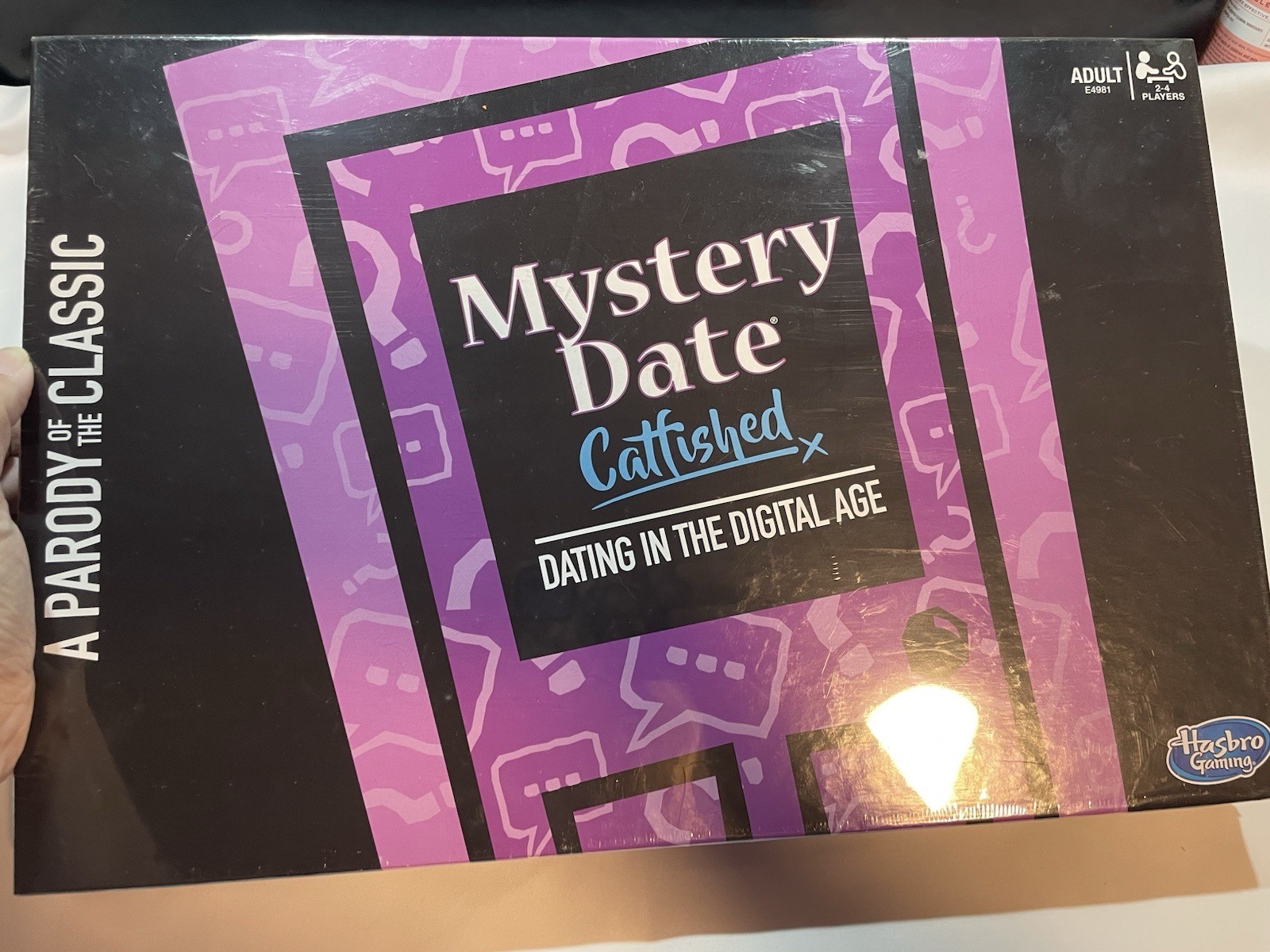 Hasbro Classic Mystery Date Catfished Dating Adults Parody Board Game NEW Sealed