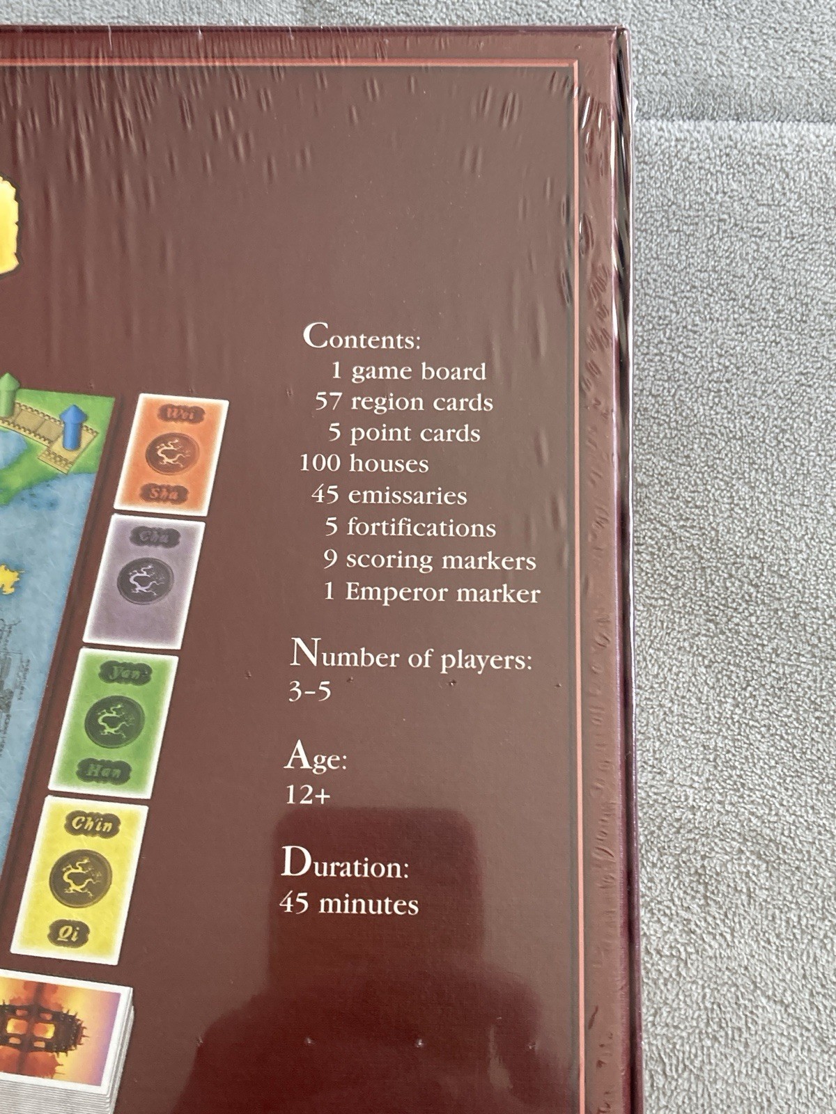 China (2005) Board Game by Michael Schacht – NEW SEALED IN SHRINK