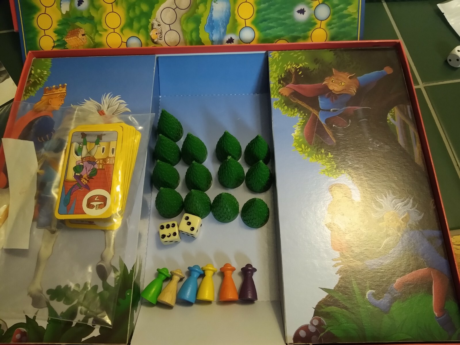 1994 ENCHANTED FOREST BOARD GAME RAVENSBURGER 100% complete EUC