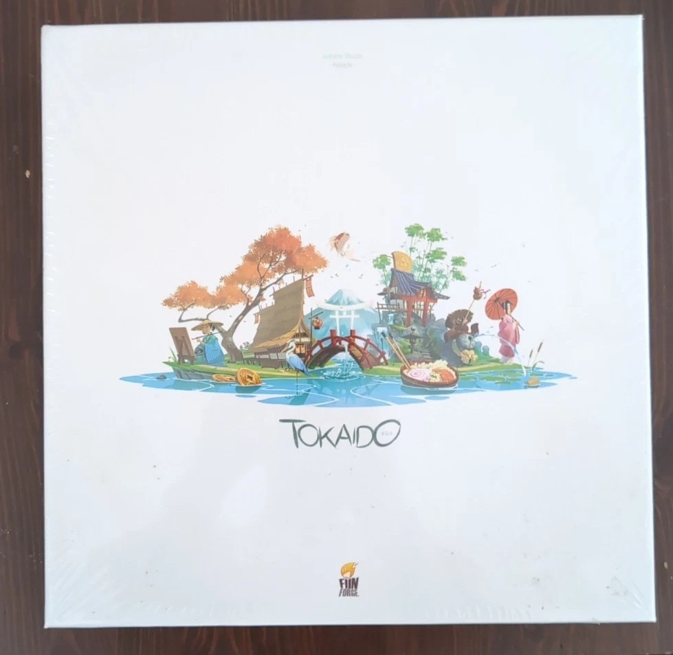 Tokaido Board Game by Antoine Bauza and Naiade 2017 Fun Forge, New and Sealed