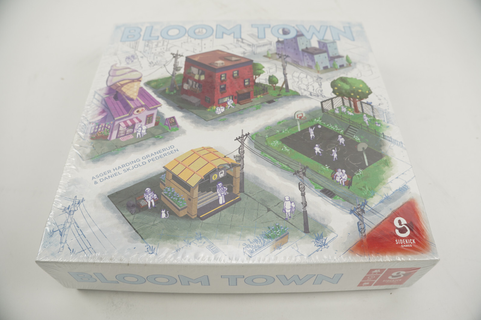 Sidekick Games Bloom Town Strategy Board Game New Sealed 2-4 Players
