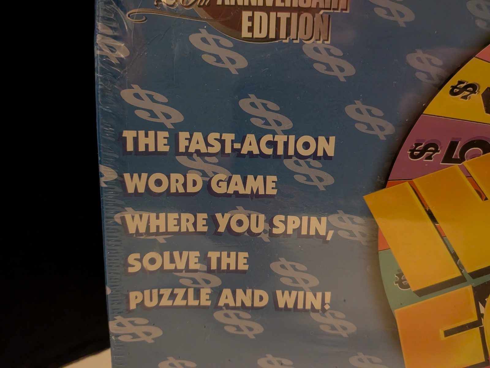 New/Sealed “Wheel of Fortune 20th Anniversary Board Game Pressman 2002 (USA)