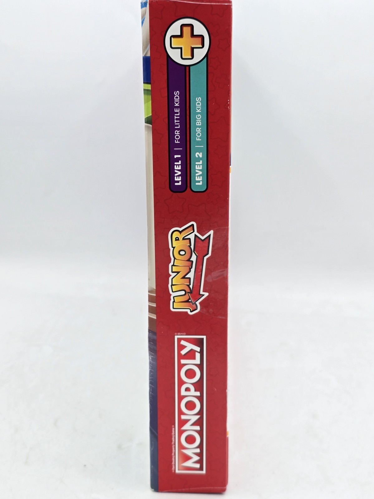 Monopoly, Junior NEW! Age 4 up 2 Games in 1 little kids to Adult, Hasbro Games