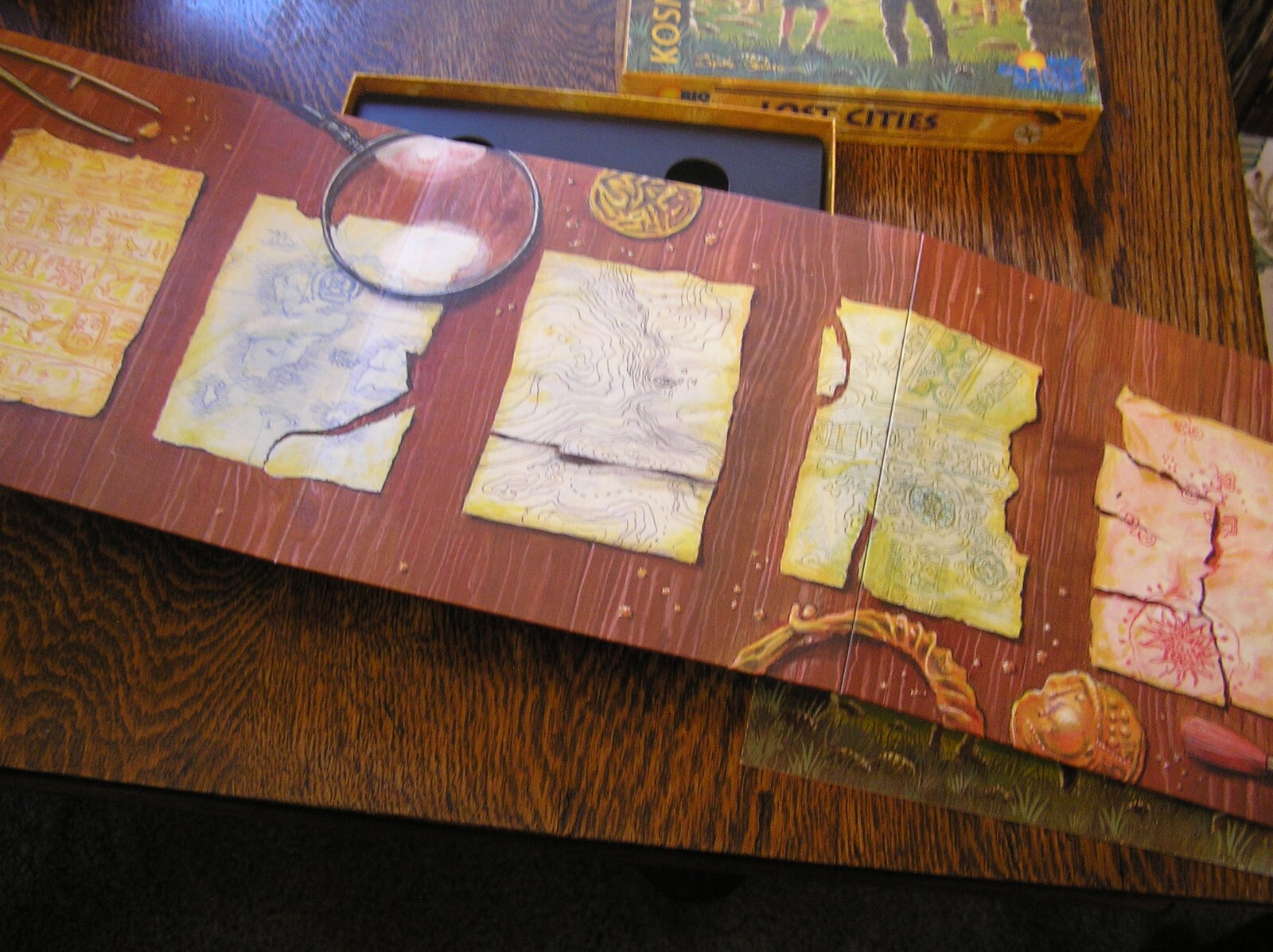 1999 Rio Grande Games Reiner Knizia’s LOST CITIES Daring Adventure For 2 Age 10+