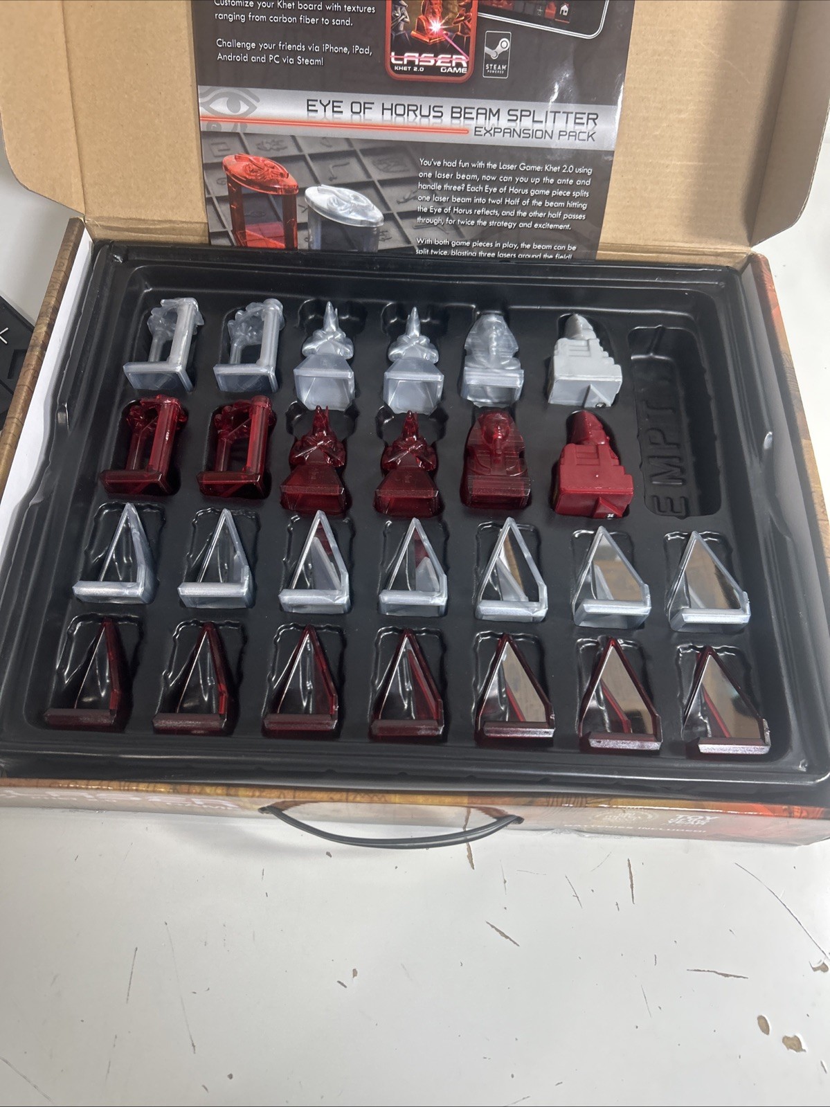 Khet 2.0 Laser Game – Strategy Board Game – Real Lasers – Mensa Select