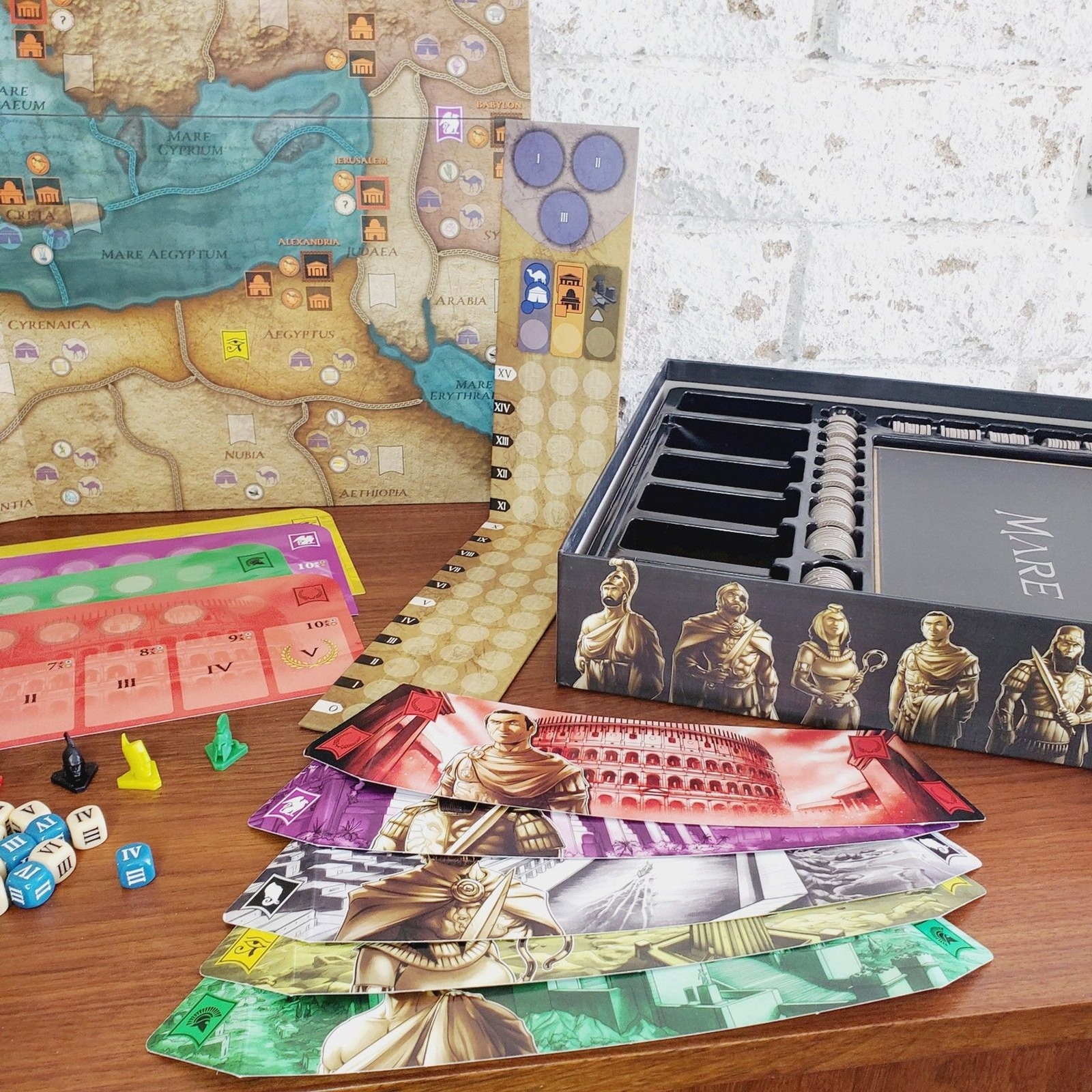 Academy Games Mare Nostrum Empires 2016 Board Game Pre Owned