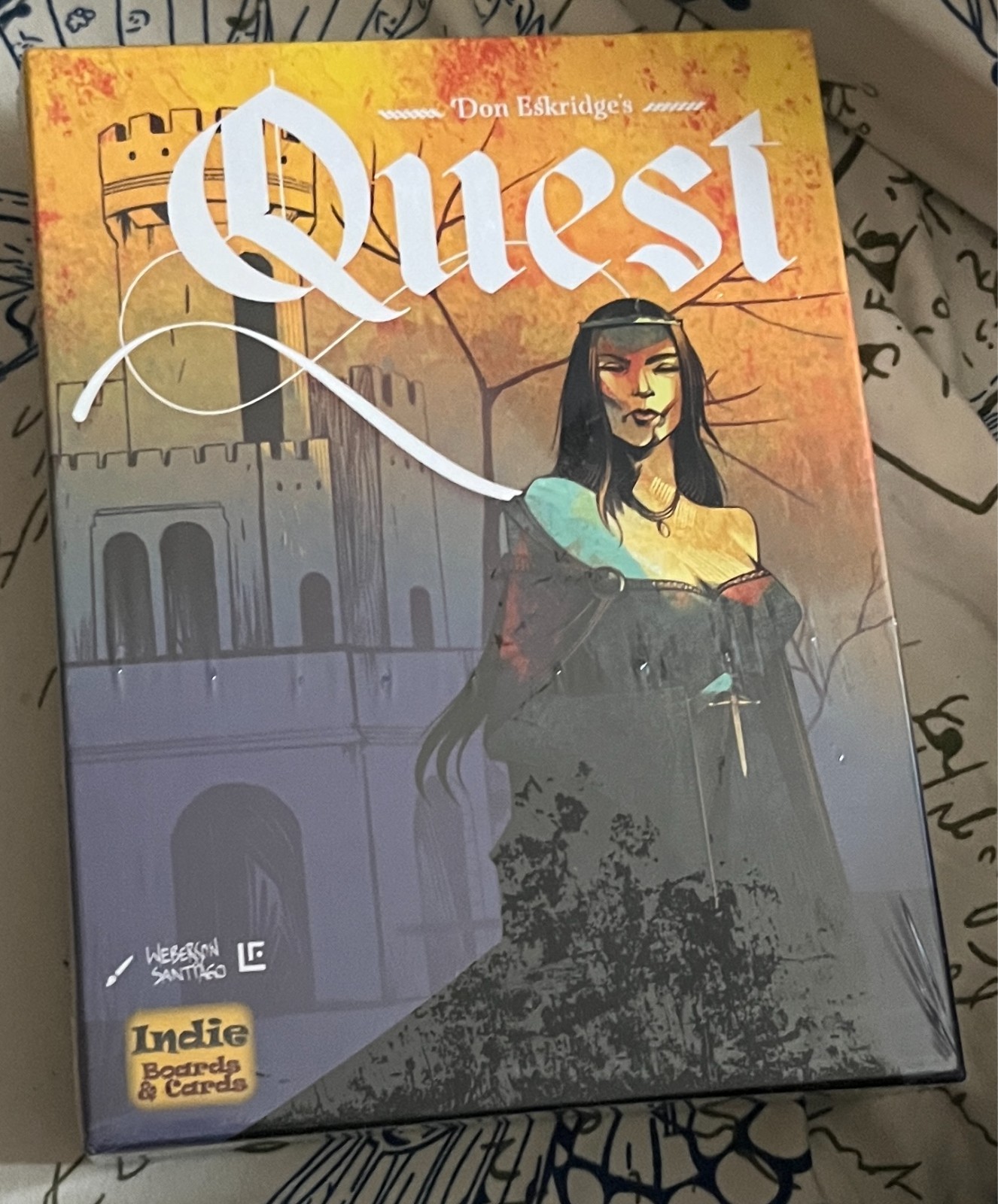 QUEST: Role Play Game Don Eskridge’s Resistance: Avalon Indie Board & Cards NEW
