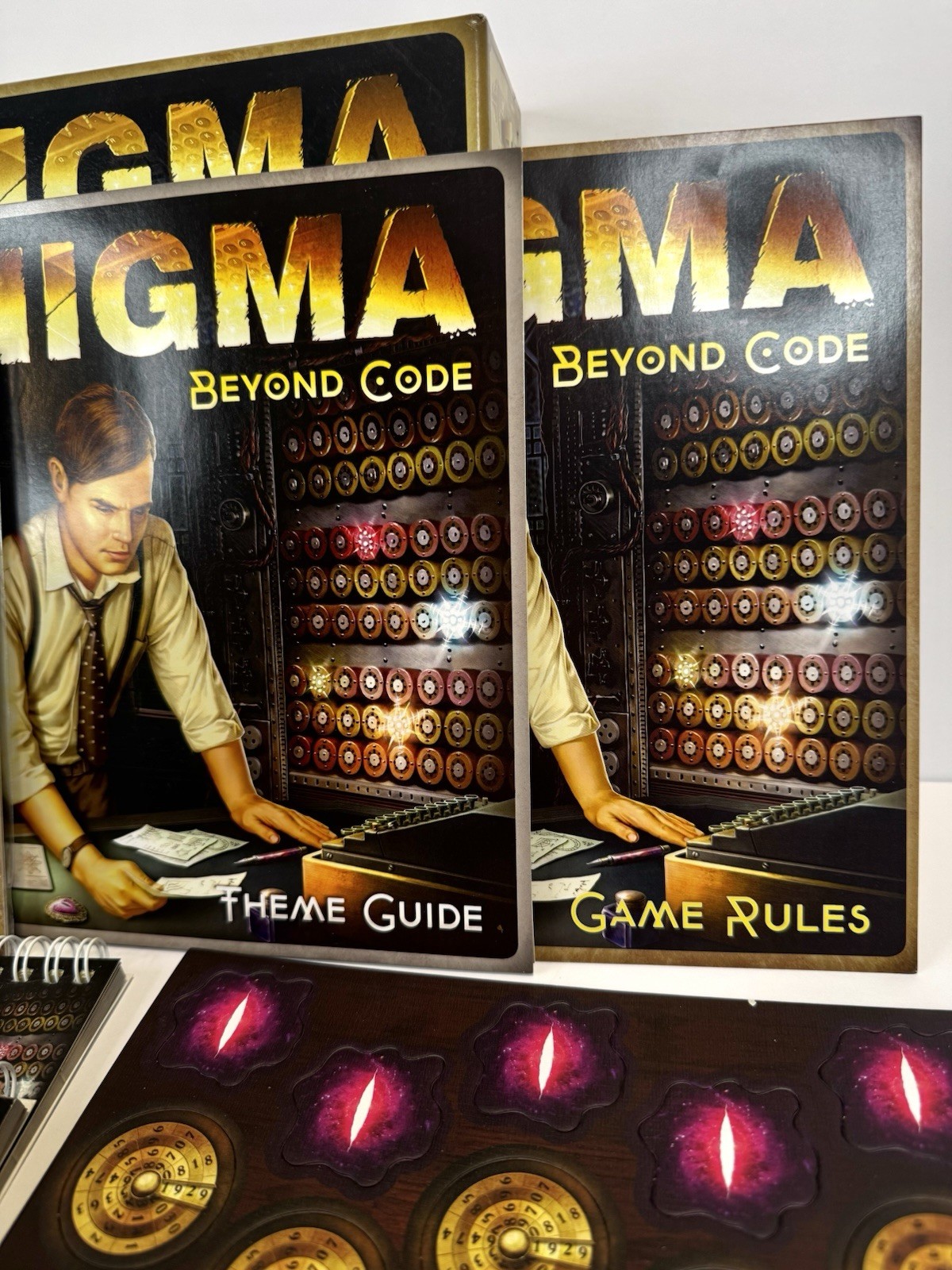 Enigma – Beyond Code Crowd Games Board Game Sergey Pritula, Unused And Complete