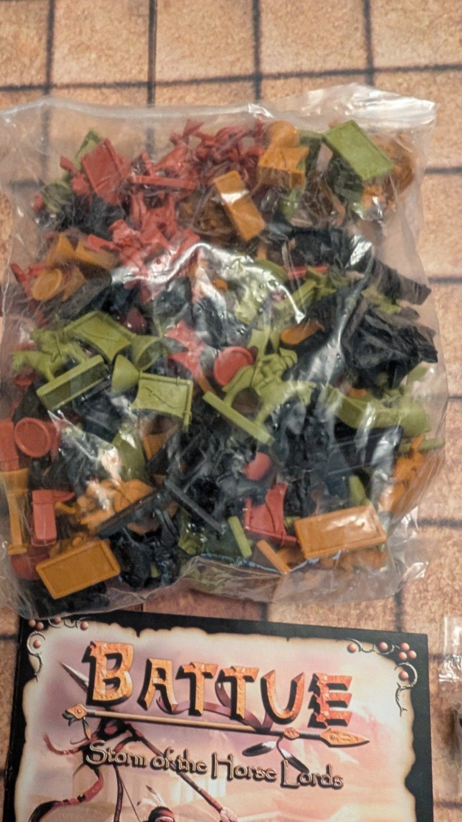 Battue: Storm of the Horse Lords & Walls of Tarsos Exp. Board Game – Complete!