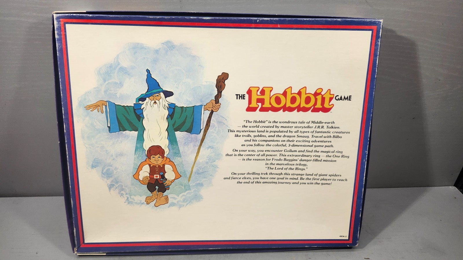 The Hobbit Game 1978 – Milton Bradley Board Game Vintage Complete *Never Played*