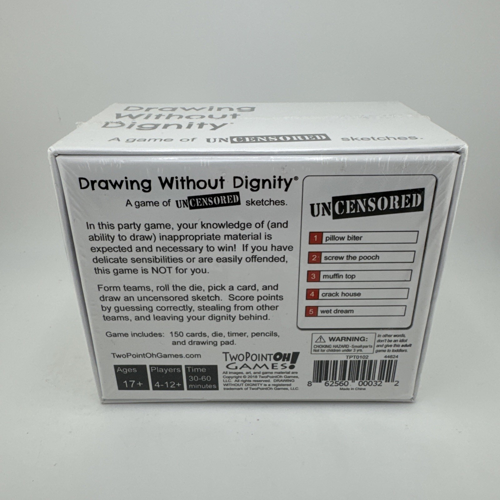 Drawing Without Dignity A Game Of Uncensored Sketches Brand New Sealed Box