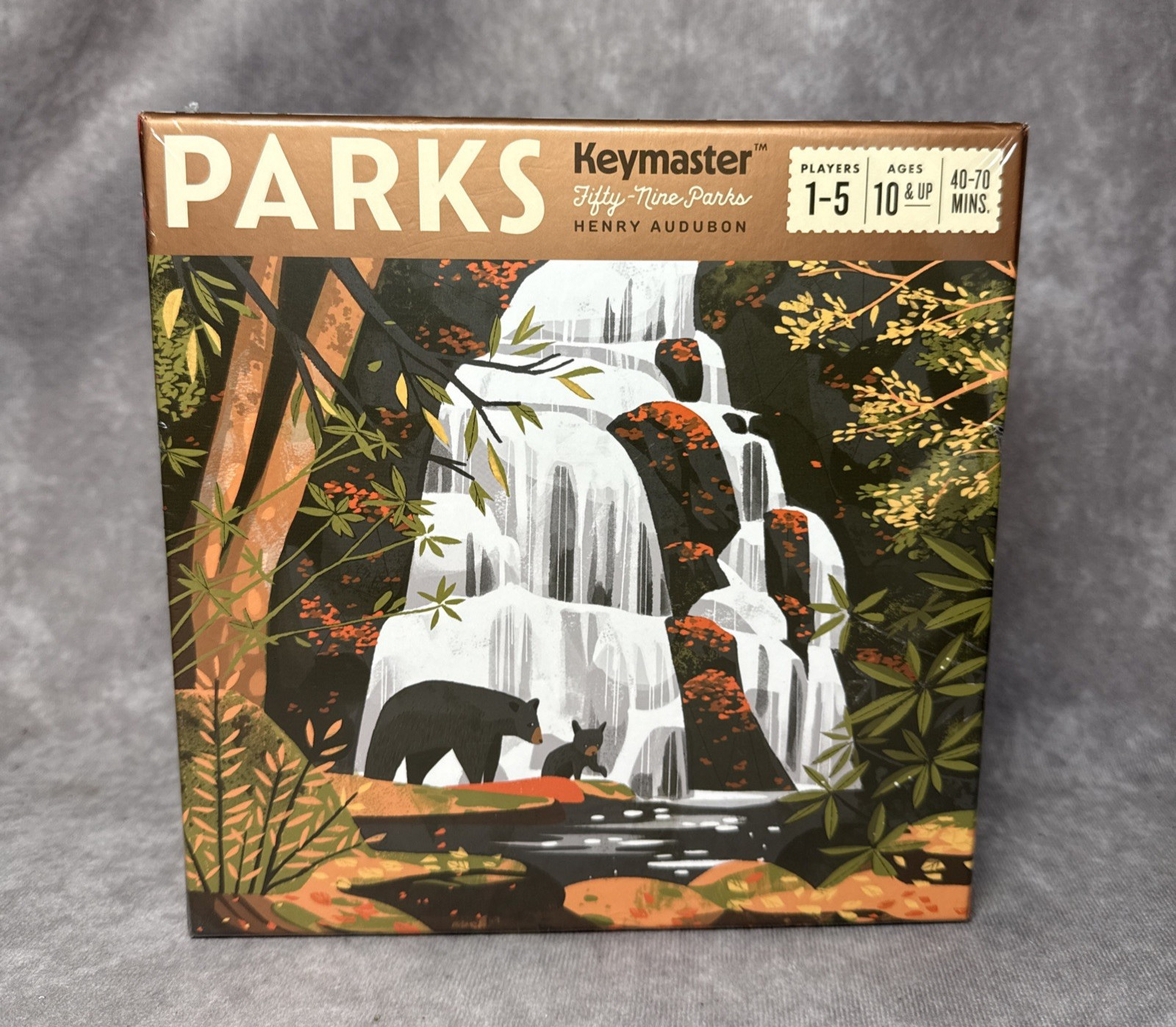 Parks Keymaster Games KYM0501 Board Game 1st Edition 59 Parks OOP