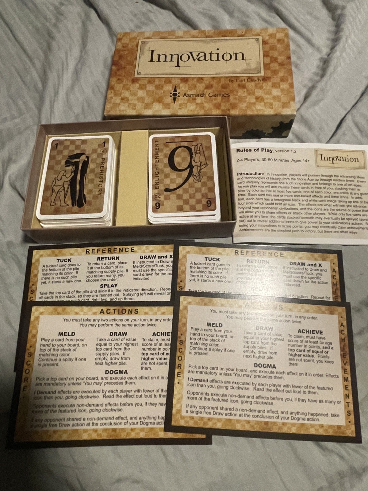 Innovation Complete Card Game 2010 Asmadi Games