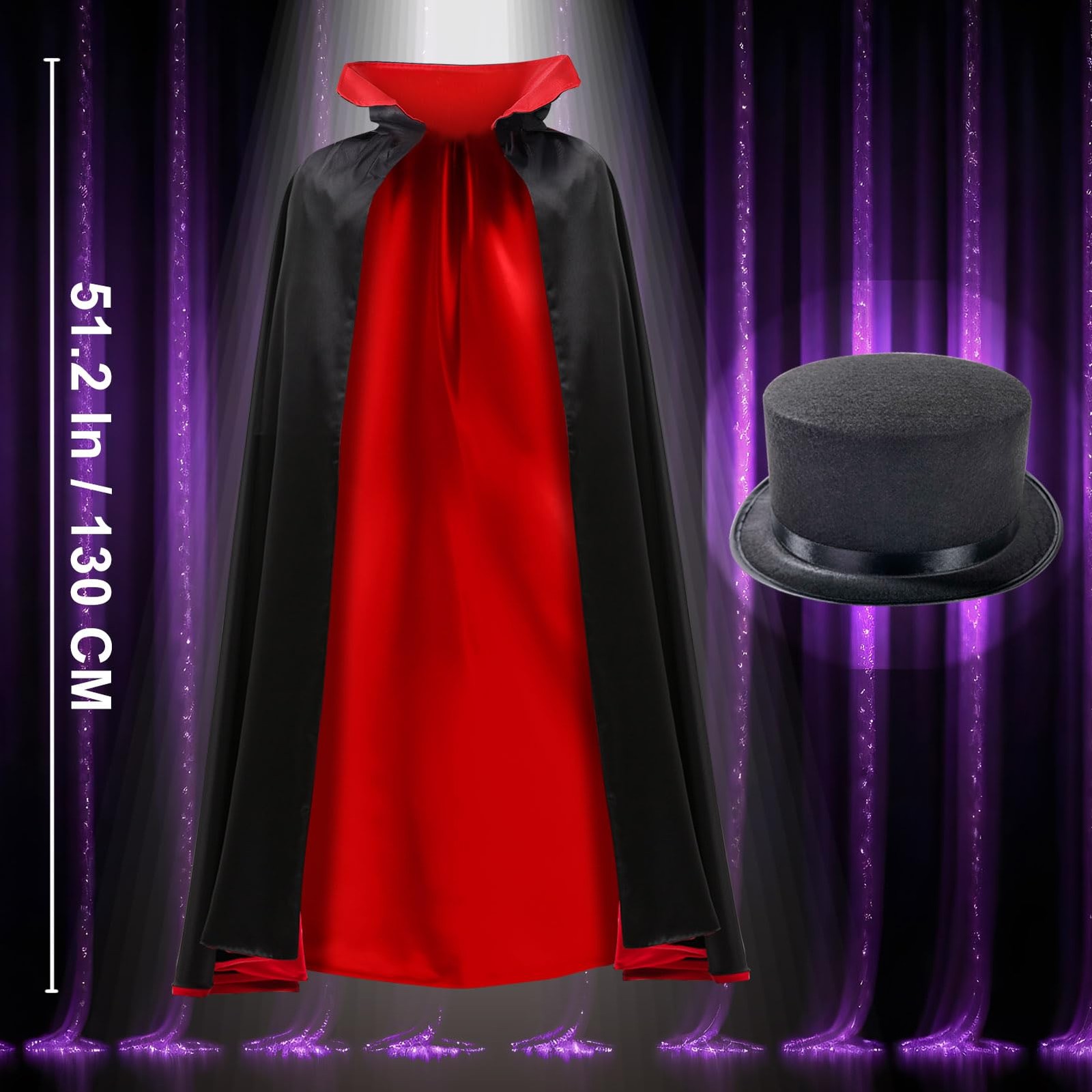 Magic Kit Kids Magician Costume Pretend Play Instructions Tricks PATIFEED Ages