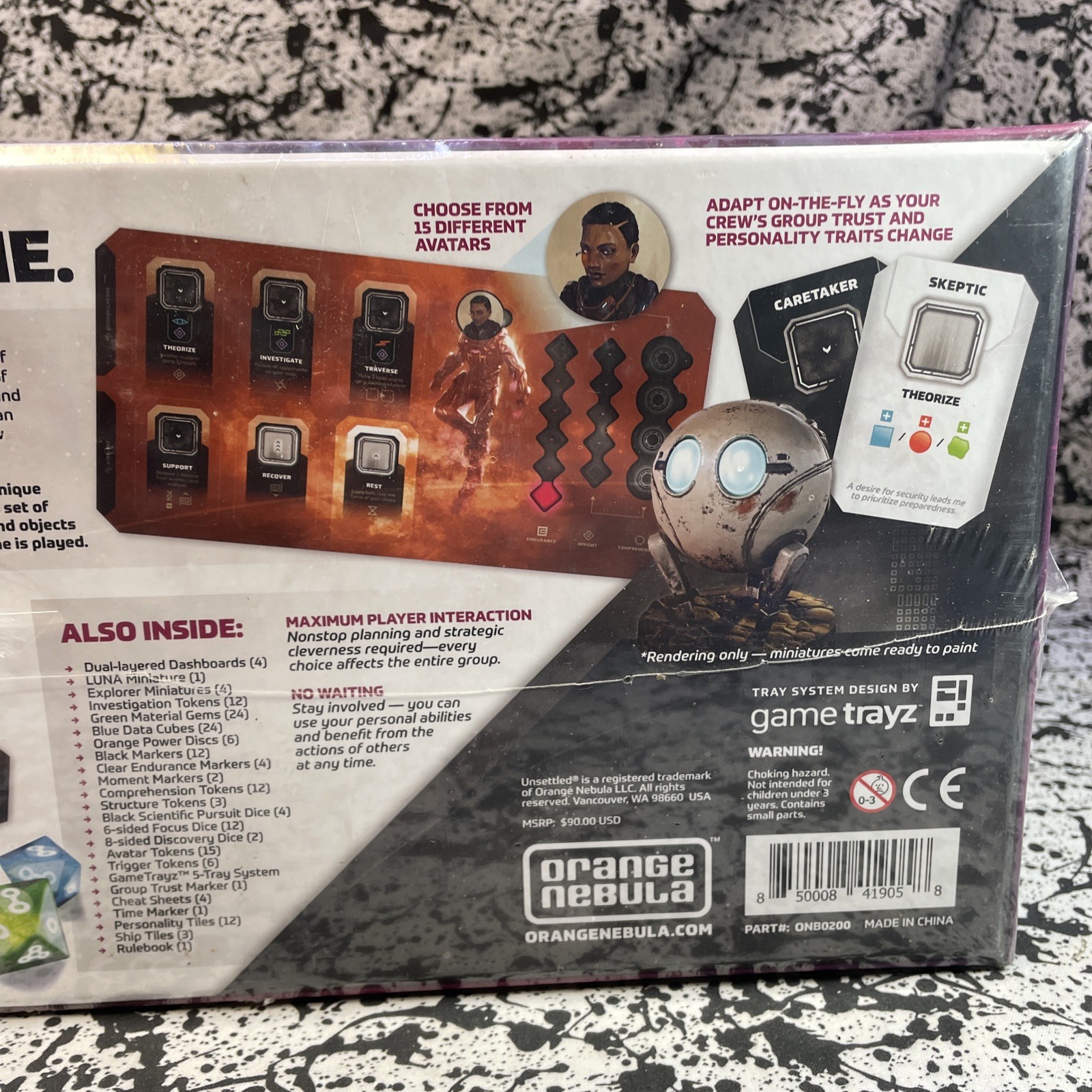 Unsettled Board Game By Orange Nebula Marc Neidlinger & Tom Mattson Ding Corner