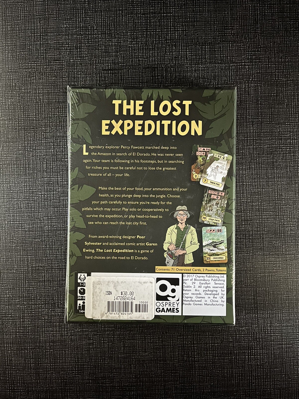 The Lost Expedition : A Solo/Co-op Card Game of Amazon Survival For 1-5 Players