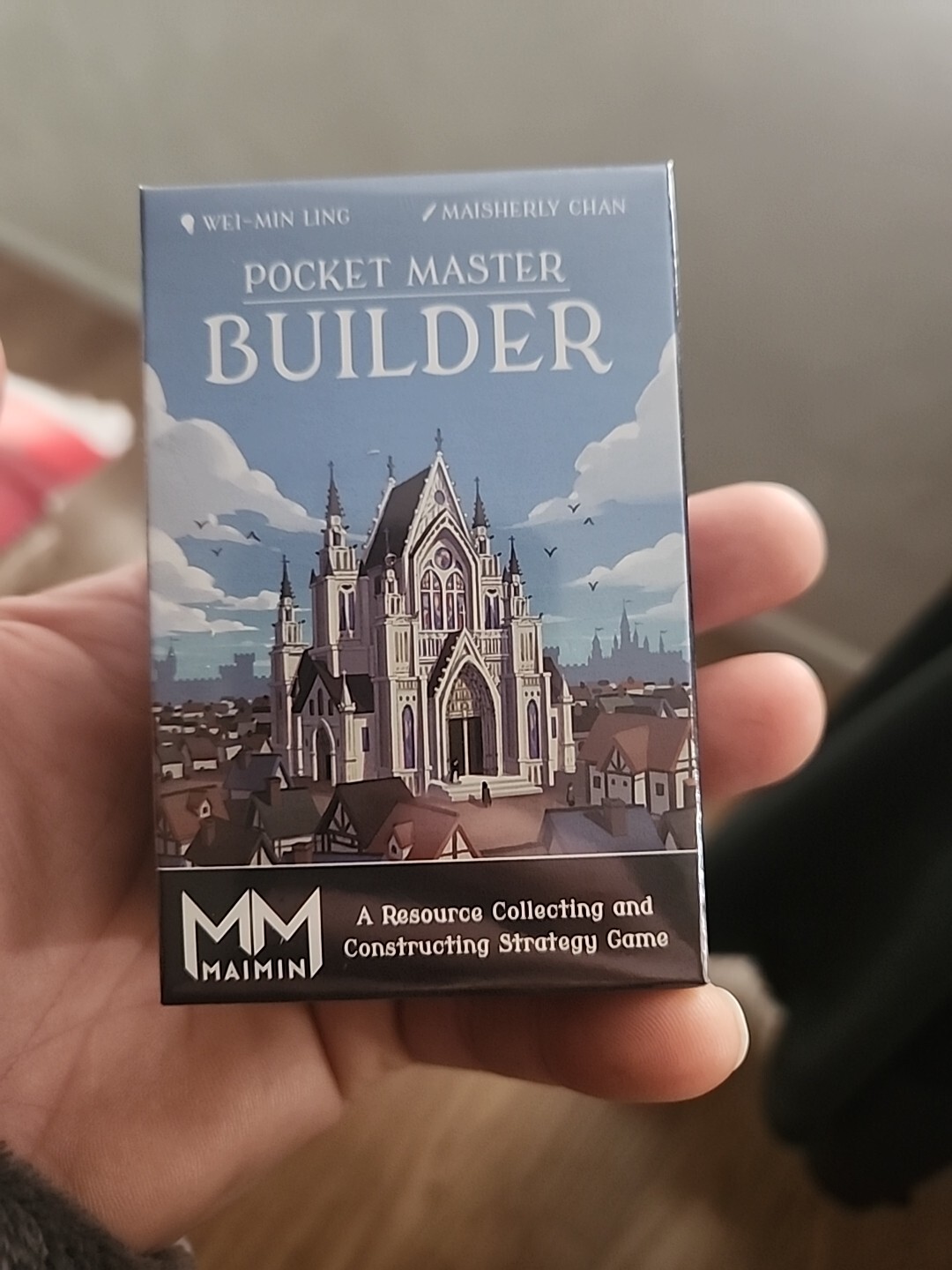 Pocket Master Builder | Card Game | 1-2 Players | Ages 14+ | 20 Mins NEW SEALED